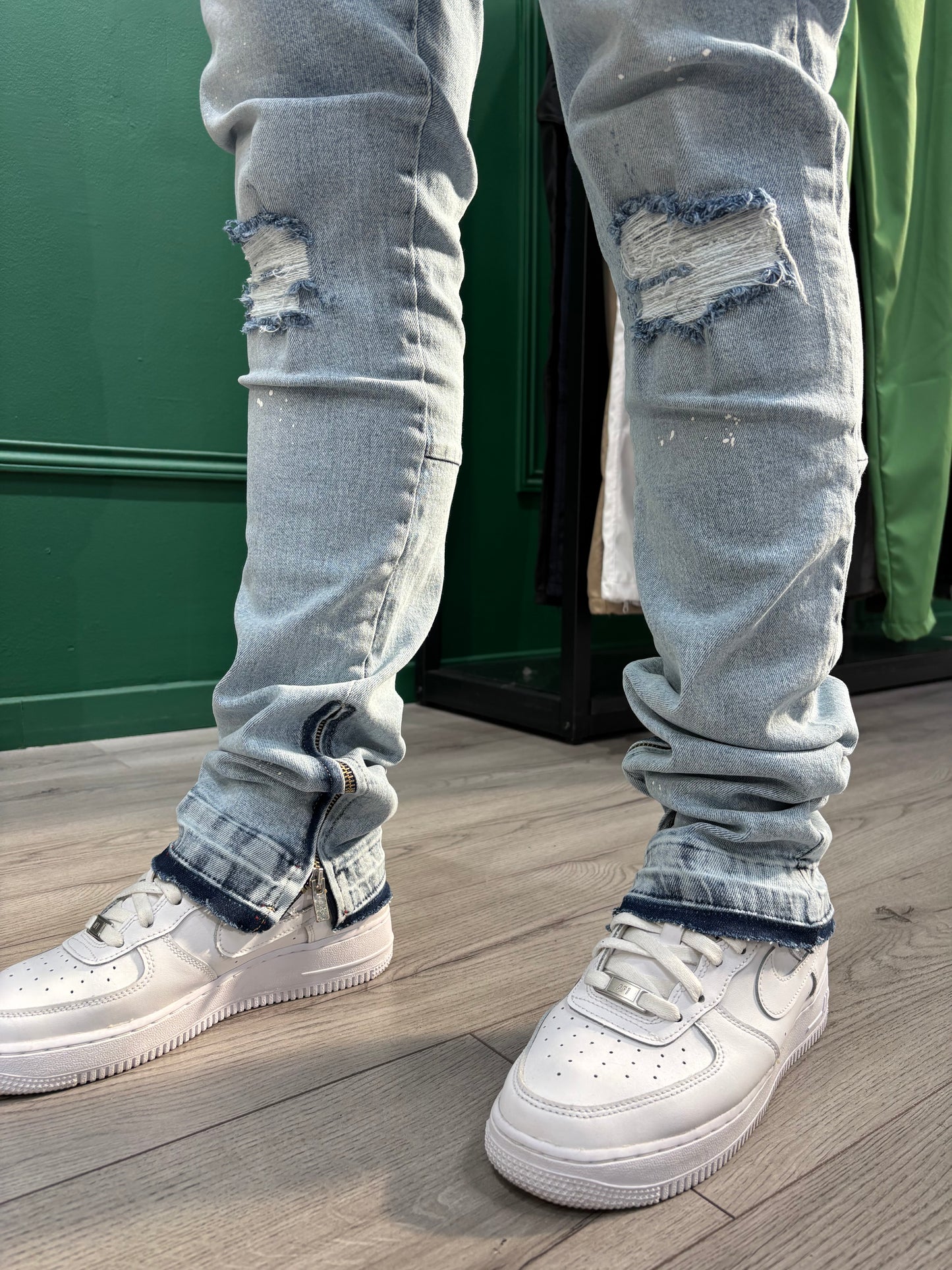 JEAN ZIPPÉ - LIGHT BLUE