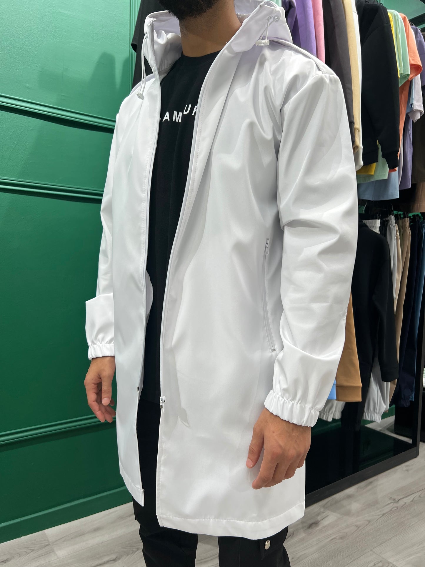 PARKA OUTDOOR - BLANC - HB STORE