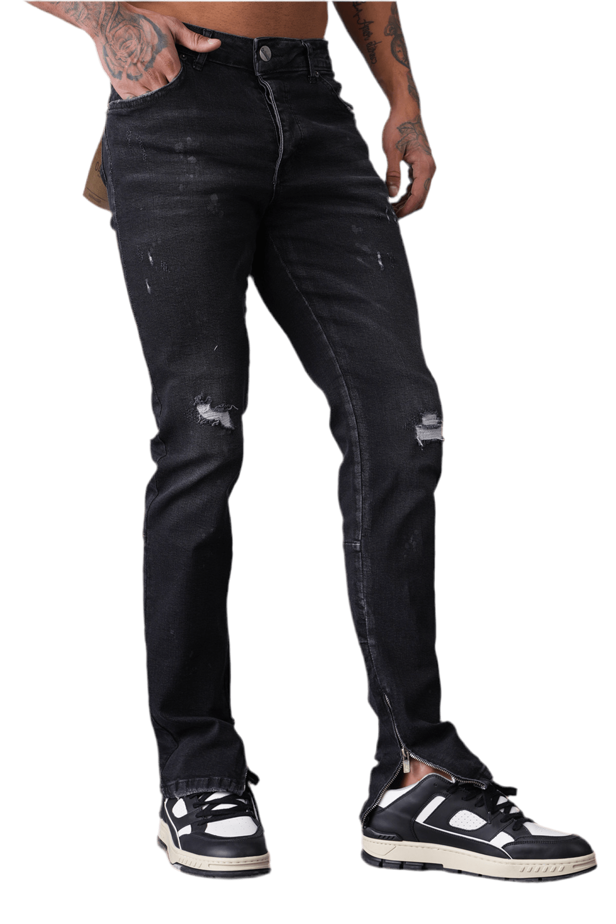 JEAN ZIPPÉ - BLACKB - HB STORE