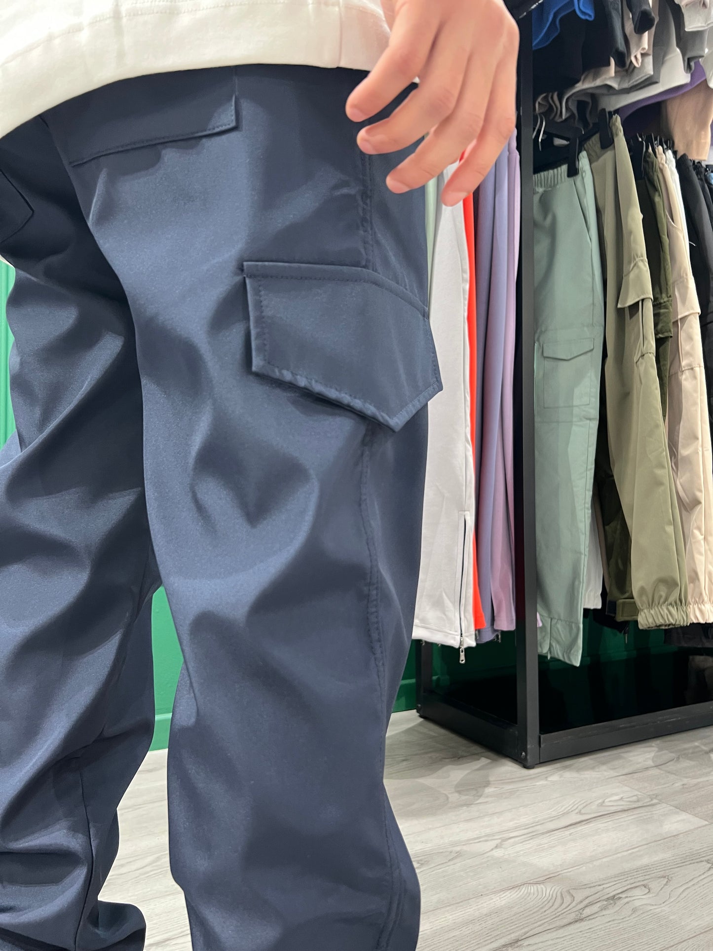 CARGO METAVESRE - DARK BLUE - HB STORE