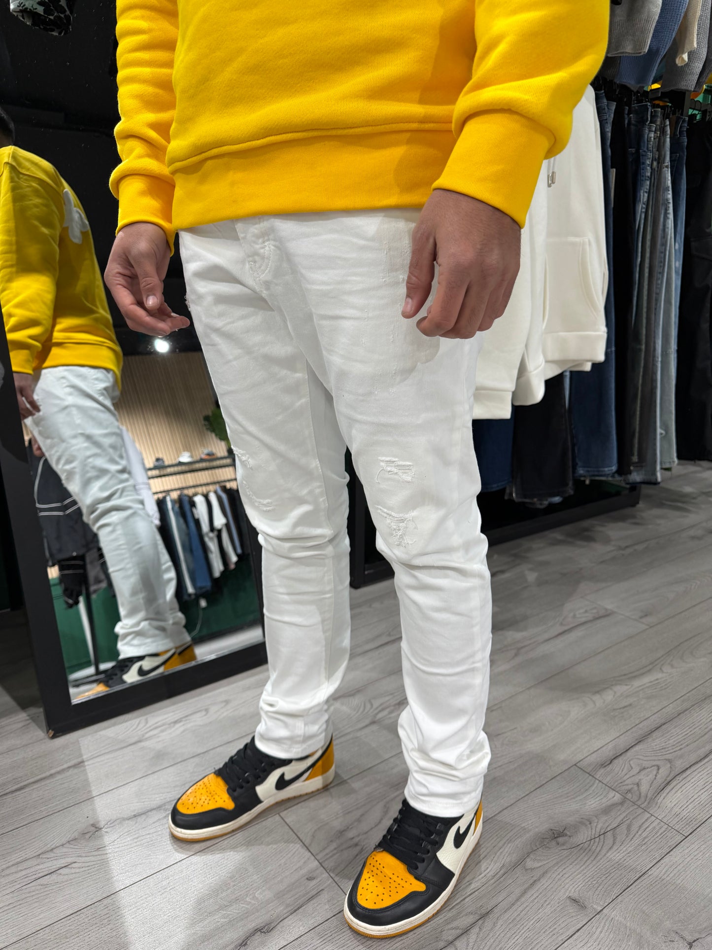 JEAN - WHITE SAMPLE - HB STORE