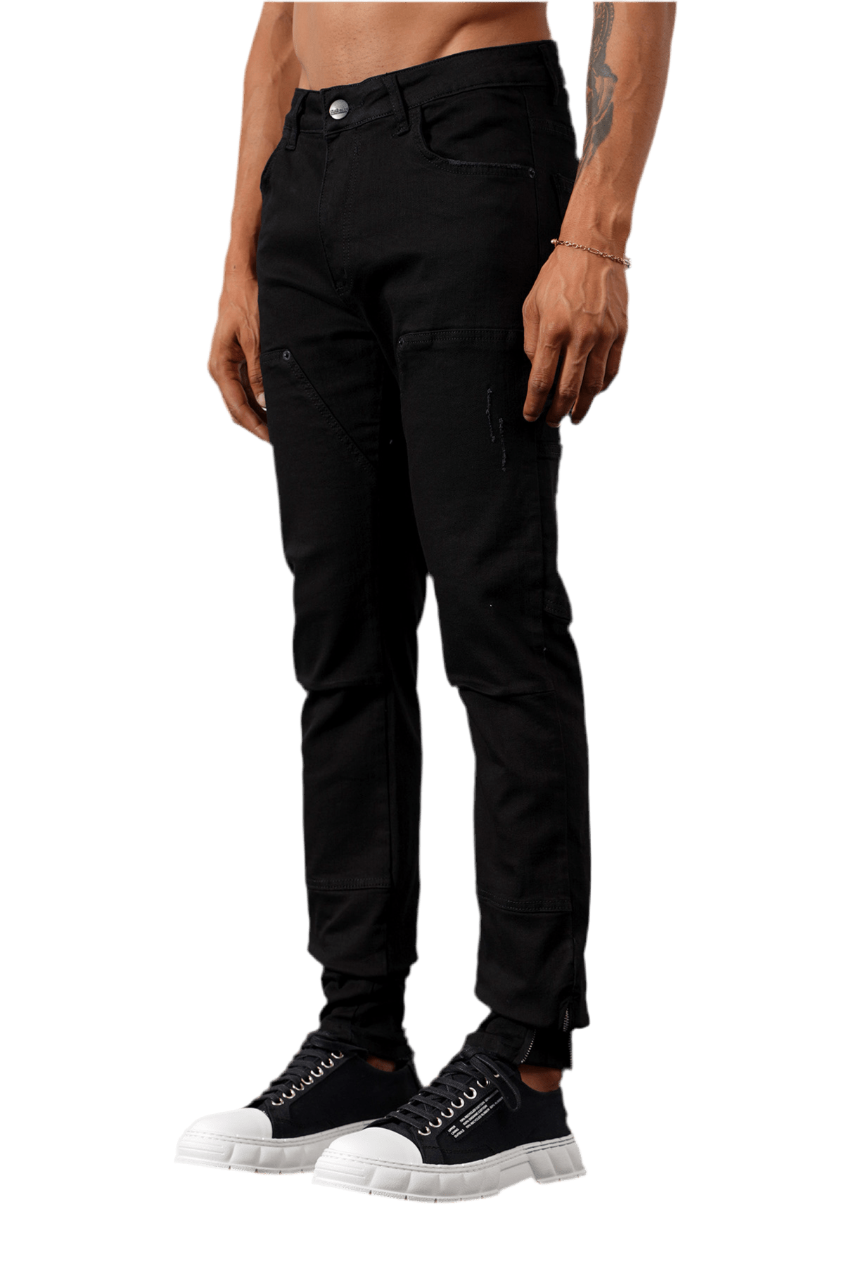 JEAN ZIPPÉ - BLACKZIIPED - HB STORE