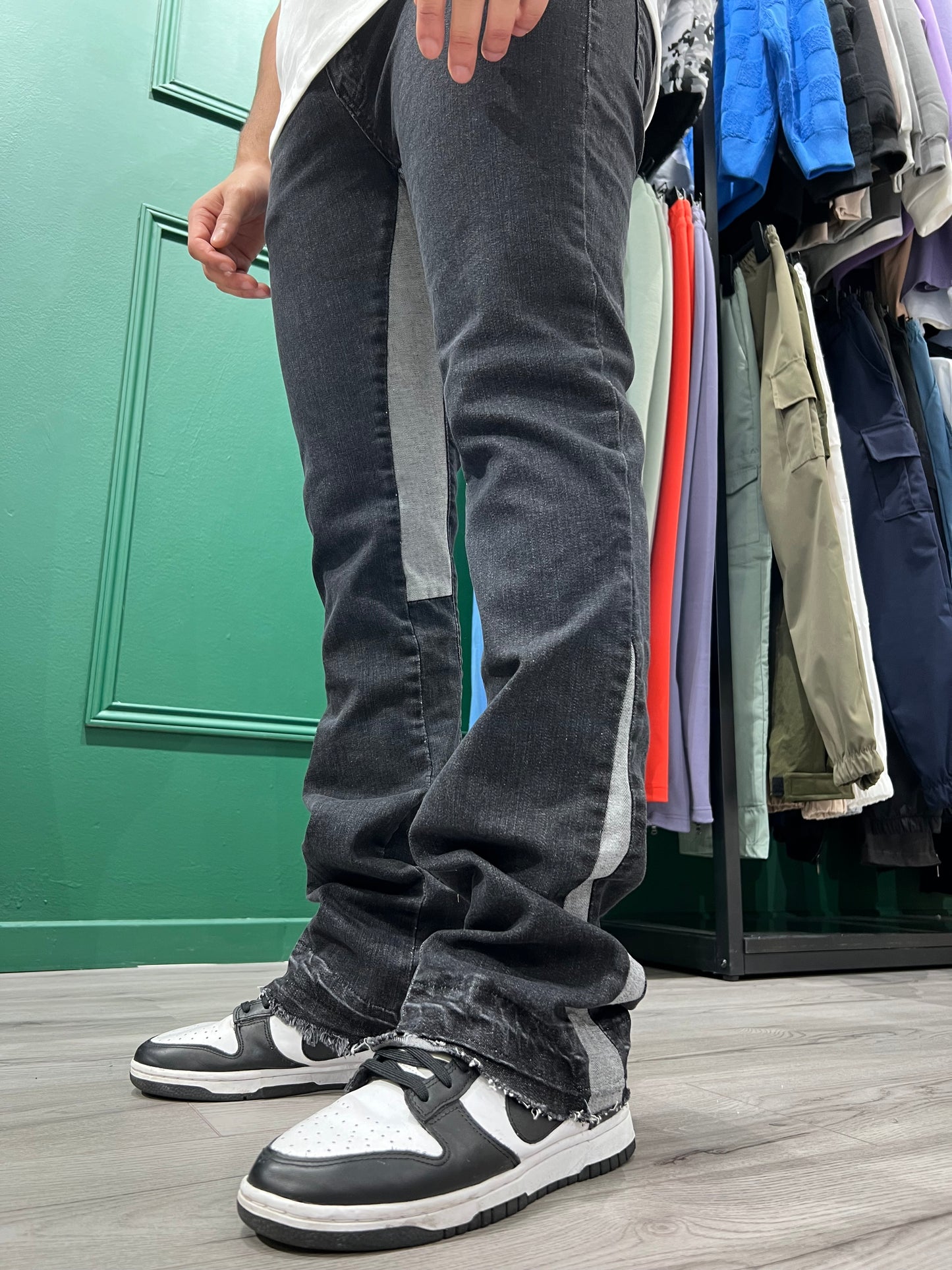 JEAN LONDON - BANDE GRIS - HB STORE