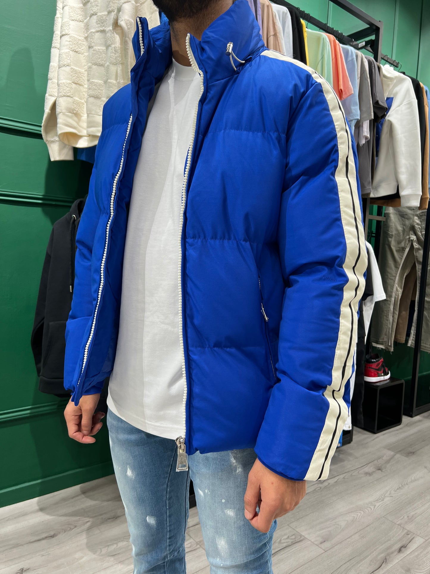 SNOW DOWN JACKET - BLUE