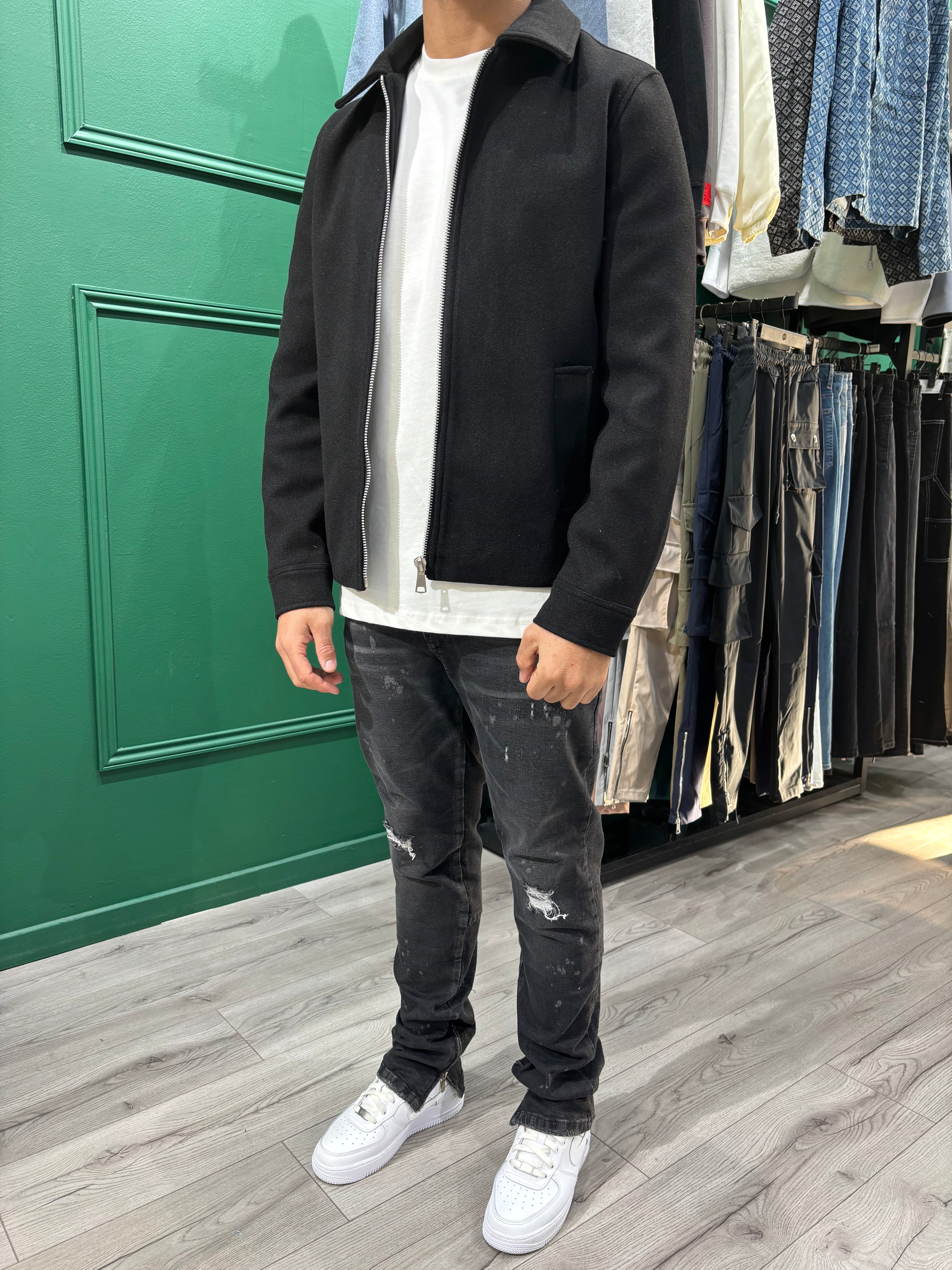 VESTE PRATO - BLACK