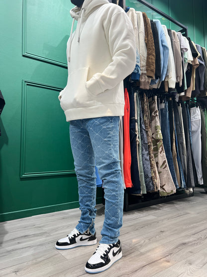 ZIPPED JEANS - PRIME