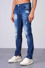 Load image into Gallery viewer, JEAN ZIPPÉ - BLUE WATER - HB STORE
