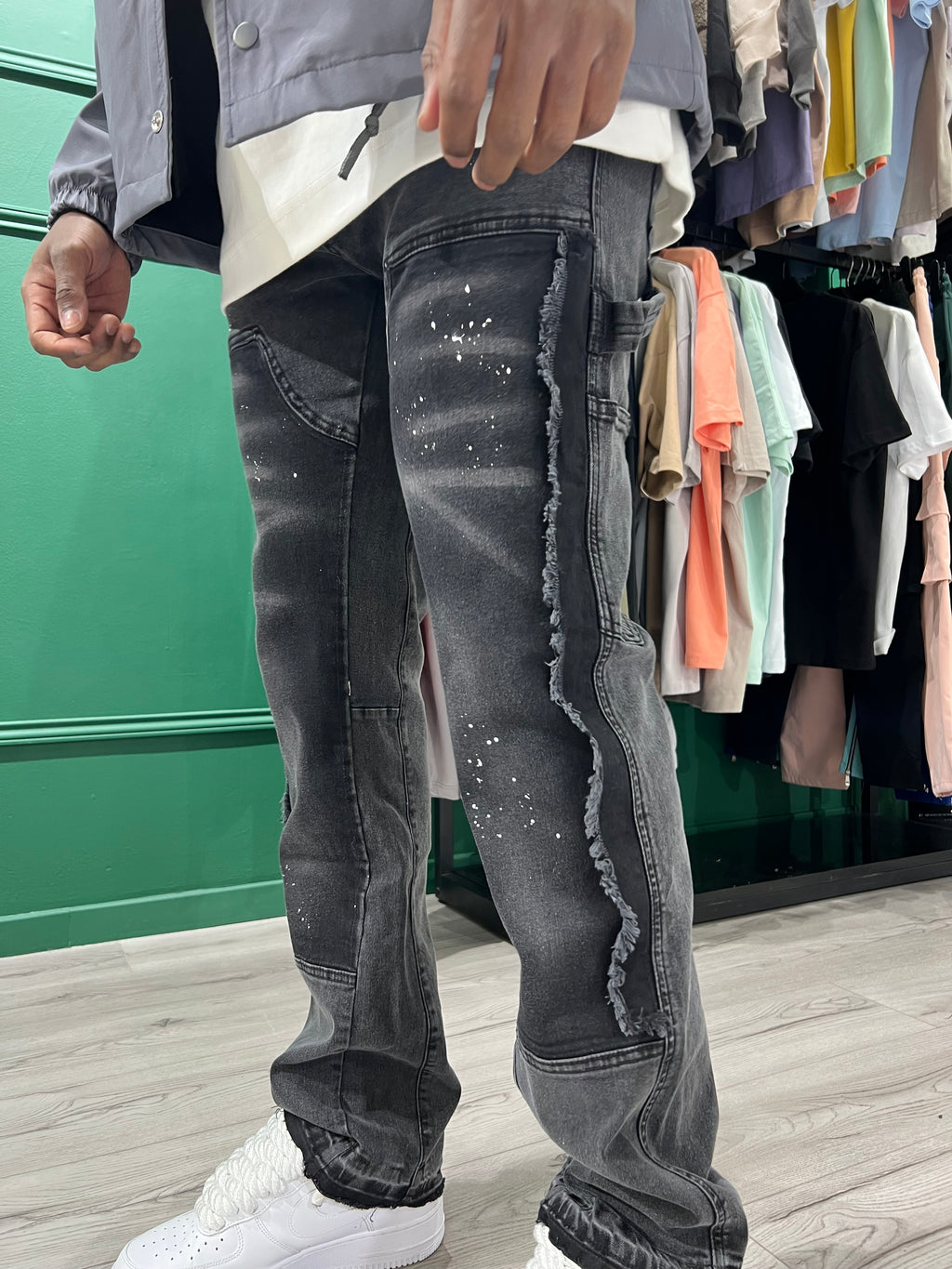 JEAN BRITISH - BLACK - HB STORE