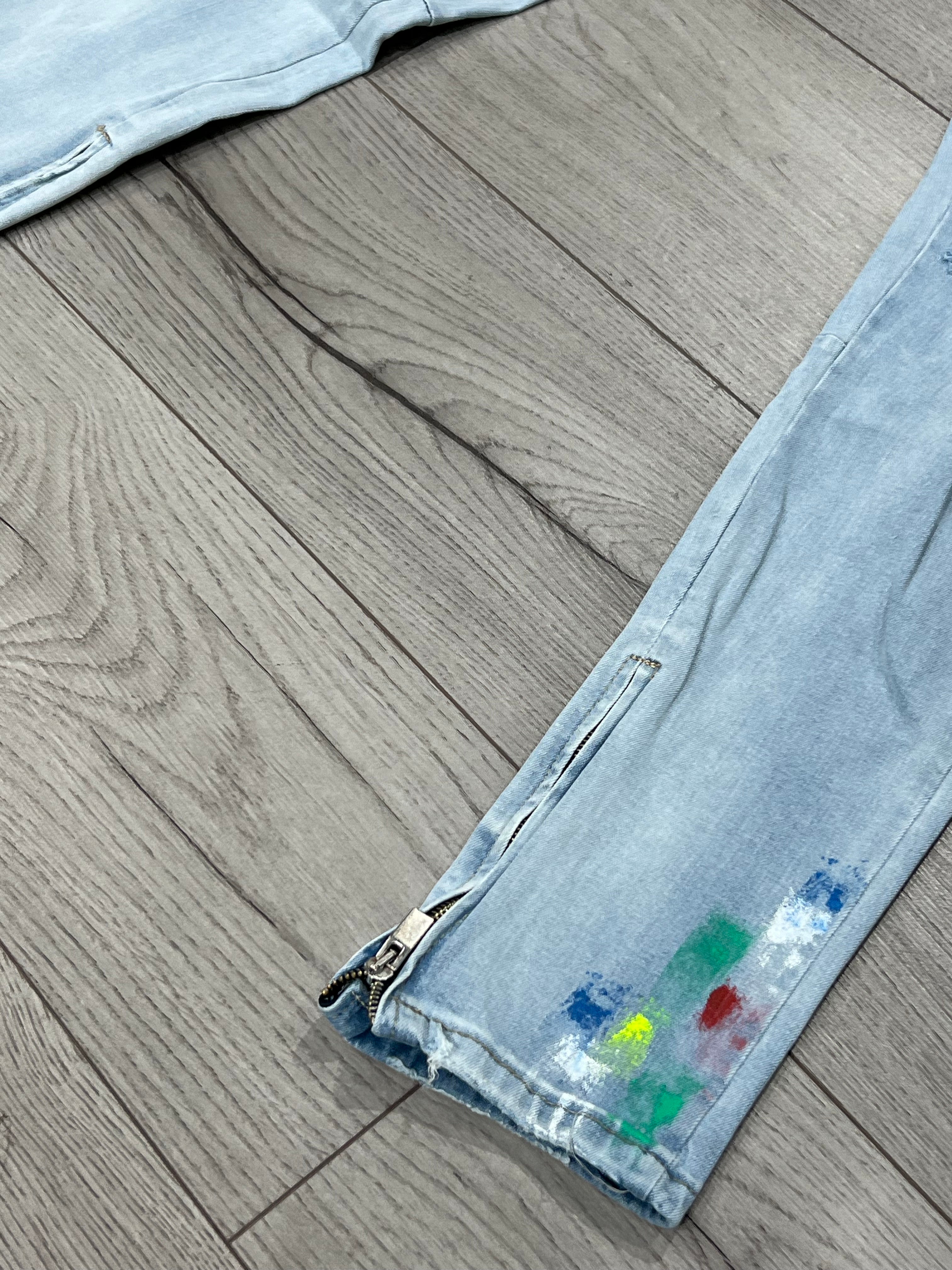 JEAN ZIPPÉ - PAINT - HB STORE