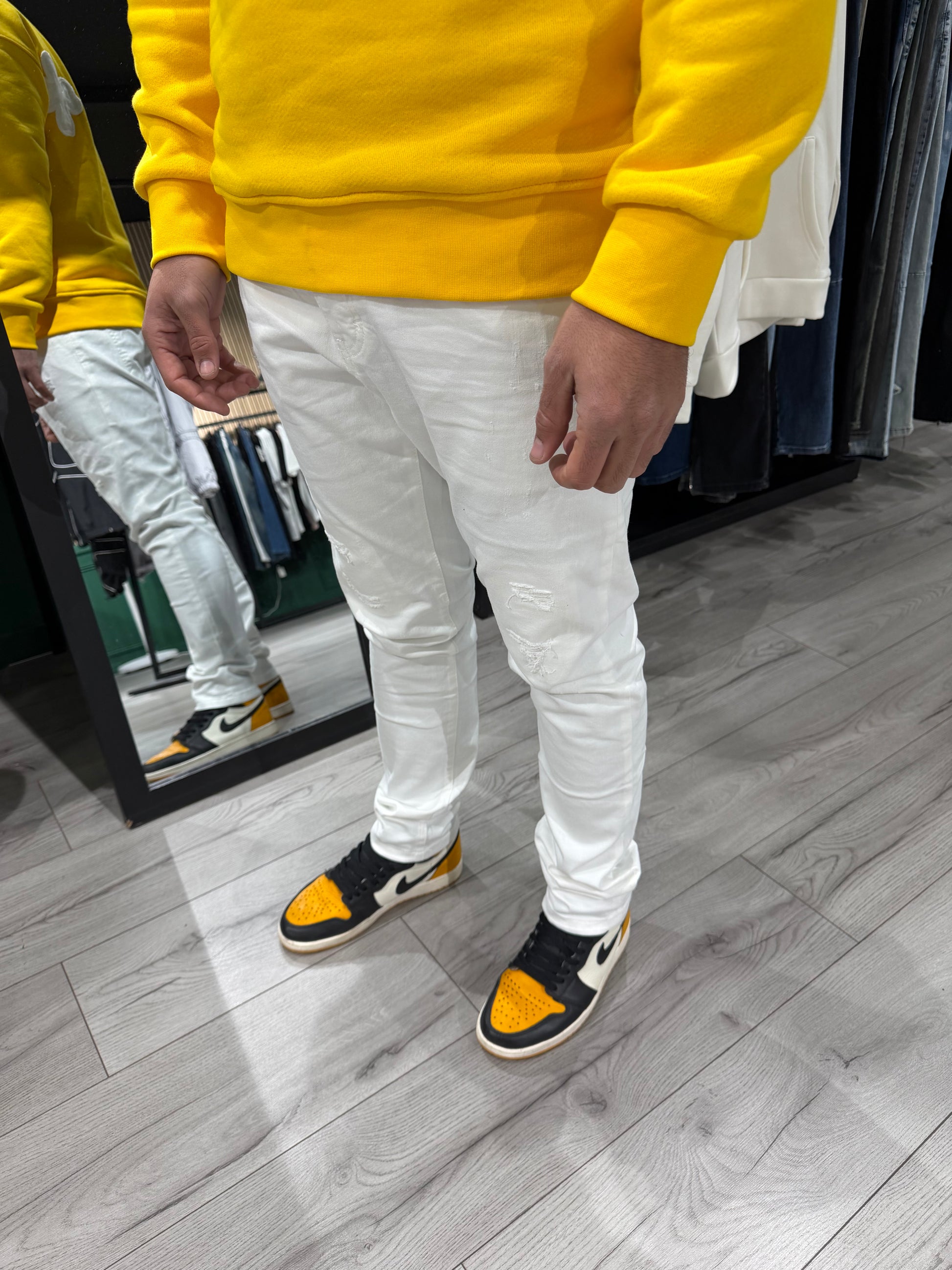 JEAN - WHITE SAMPLE - HB STORE