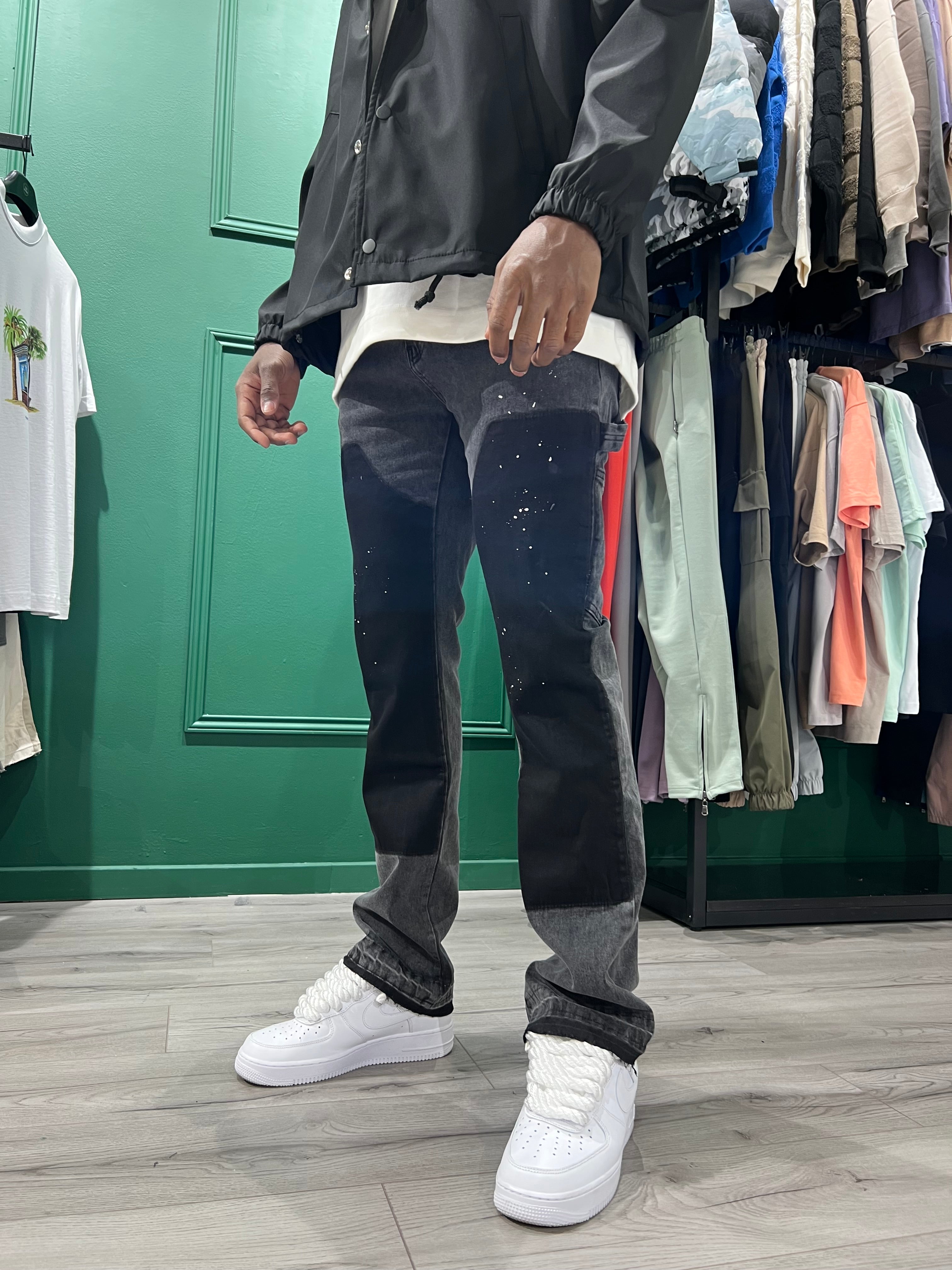 JEAN LONDON - BLACK/GREY - HB STORE