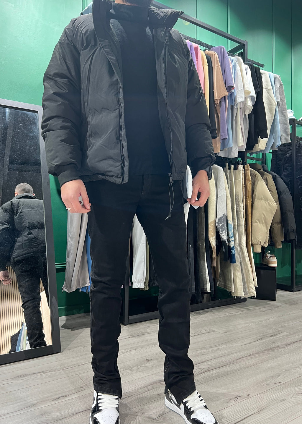 JEAN ZIPPÉ - BLACK - HB STORE