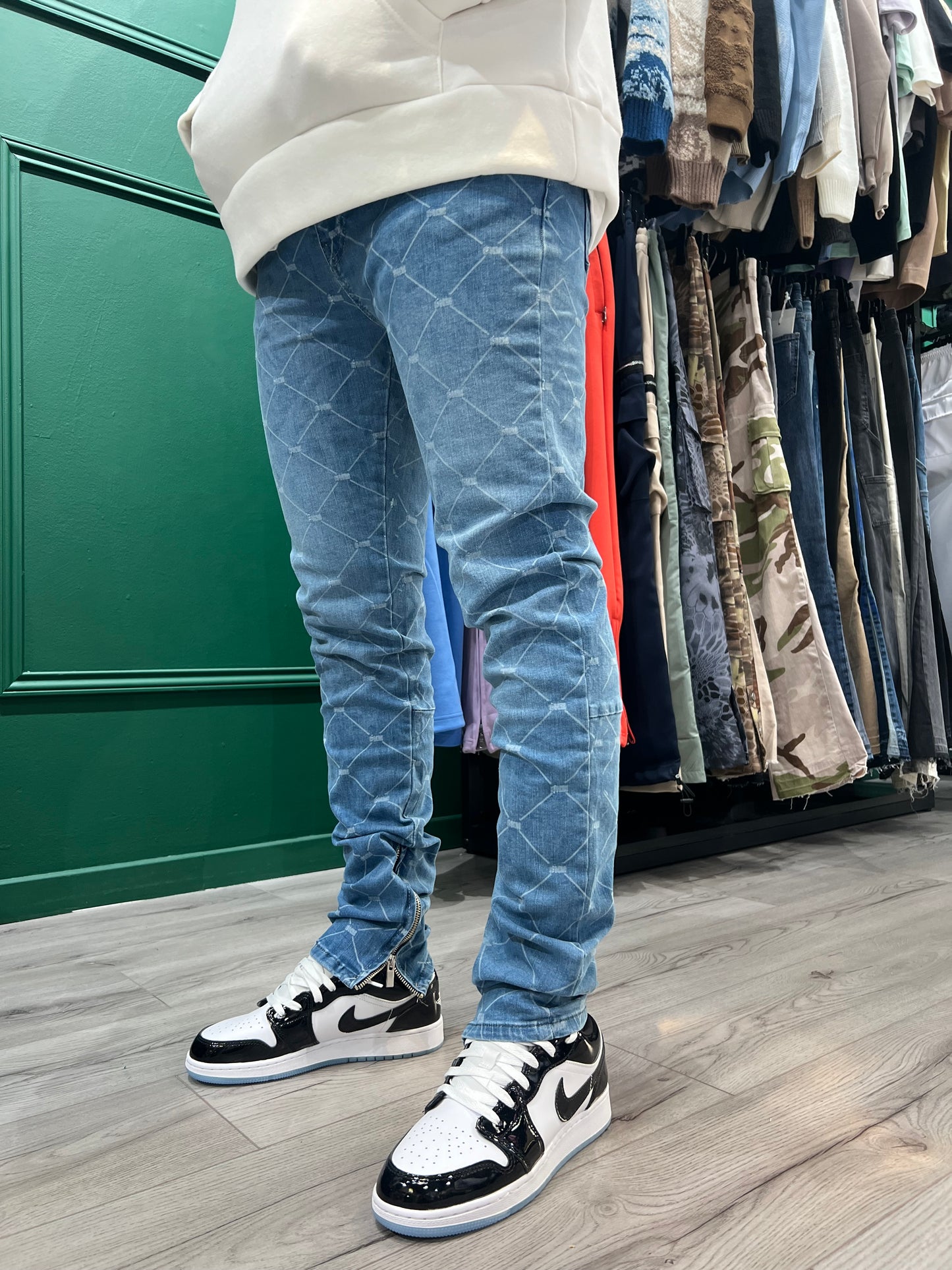 ZIPPED JEANS - PRIME