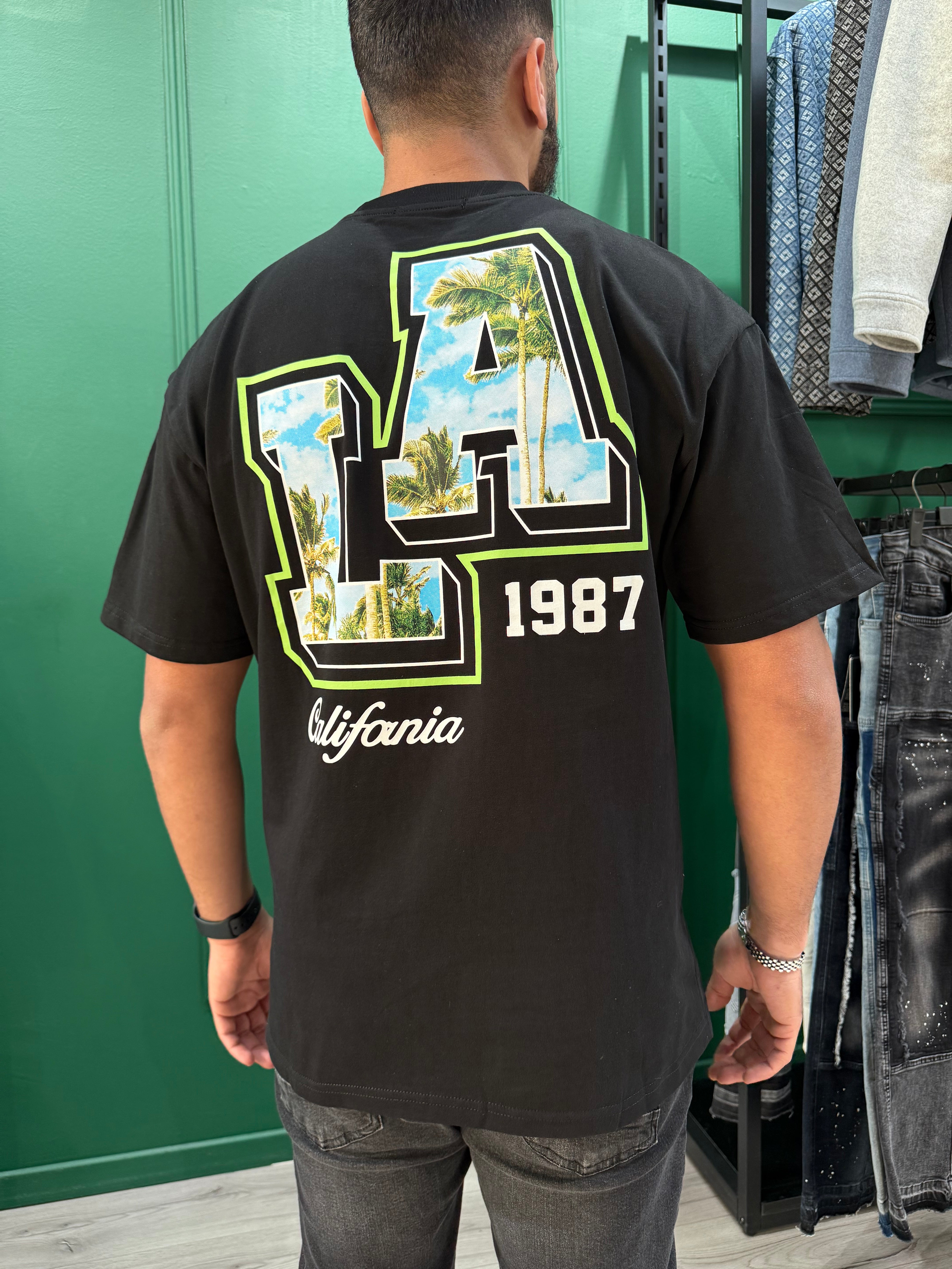 T-SHIRT L.A - NOIR