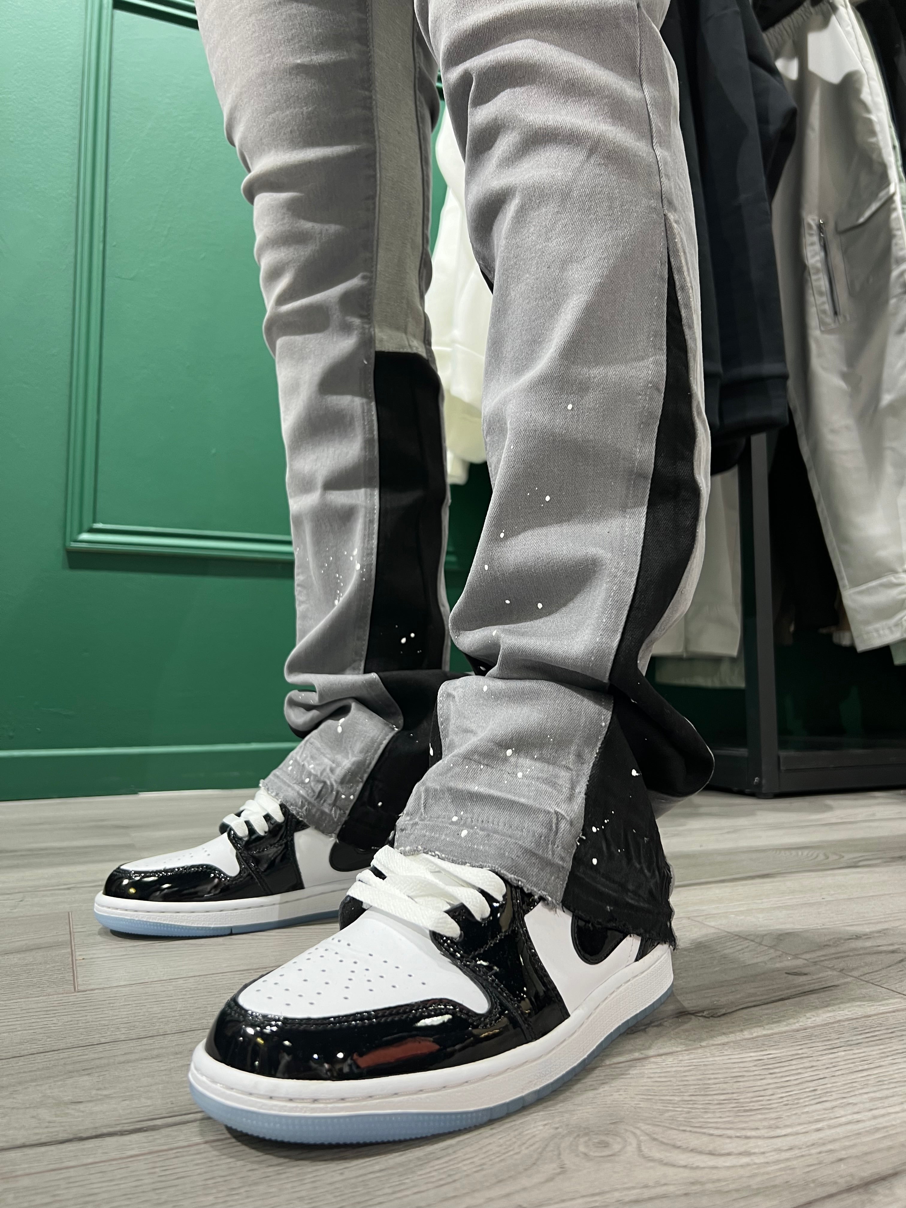 JEAN LONDON - GREY/BLACK - HB STORE
