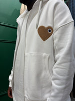 Load image into Gallery viewer, VESTE TINDER - WHITE/BROWN
