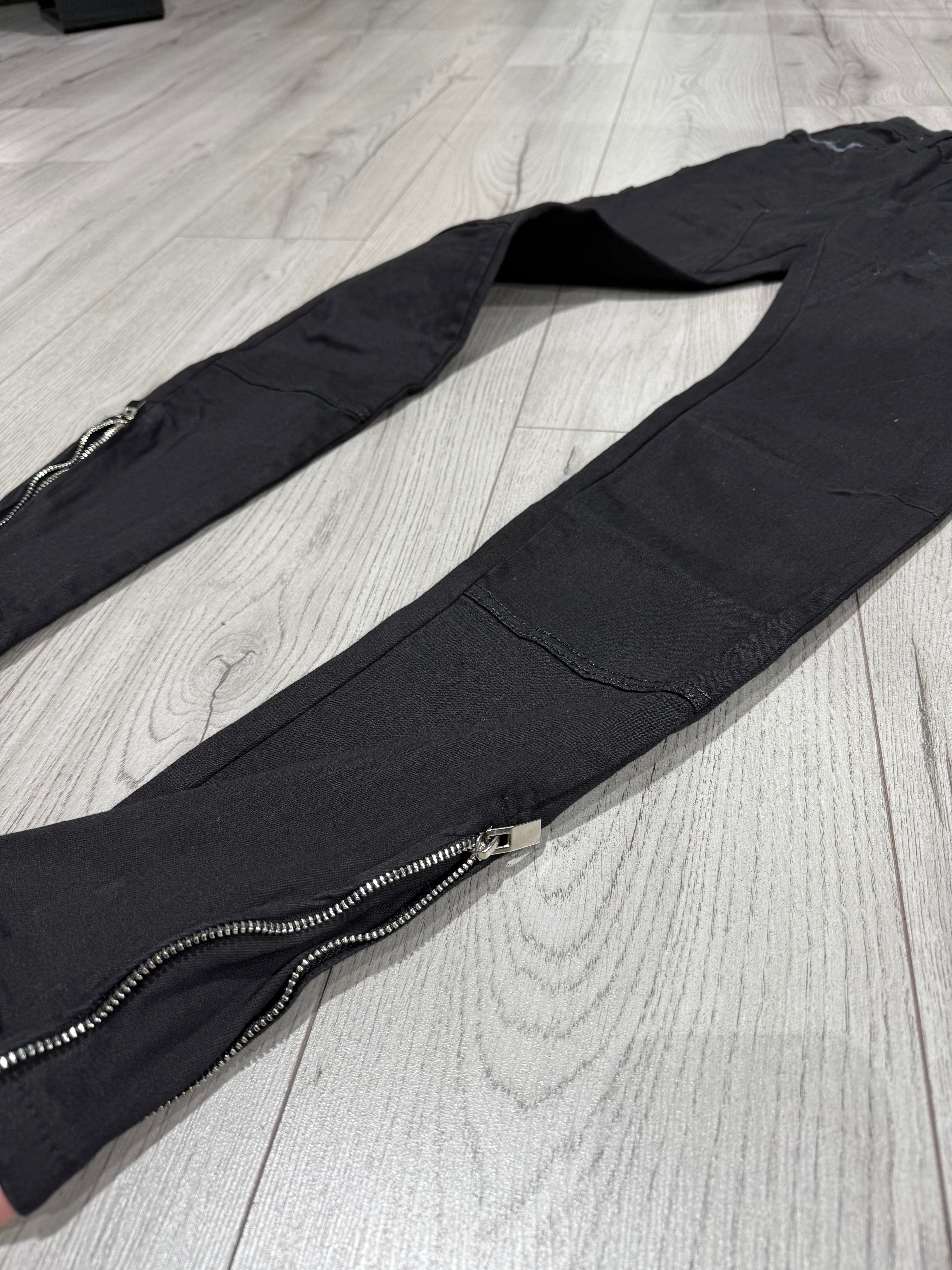 JEAN ZIPPÉ - BLACKZIIPED - HB STORE