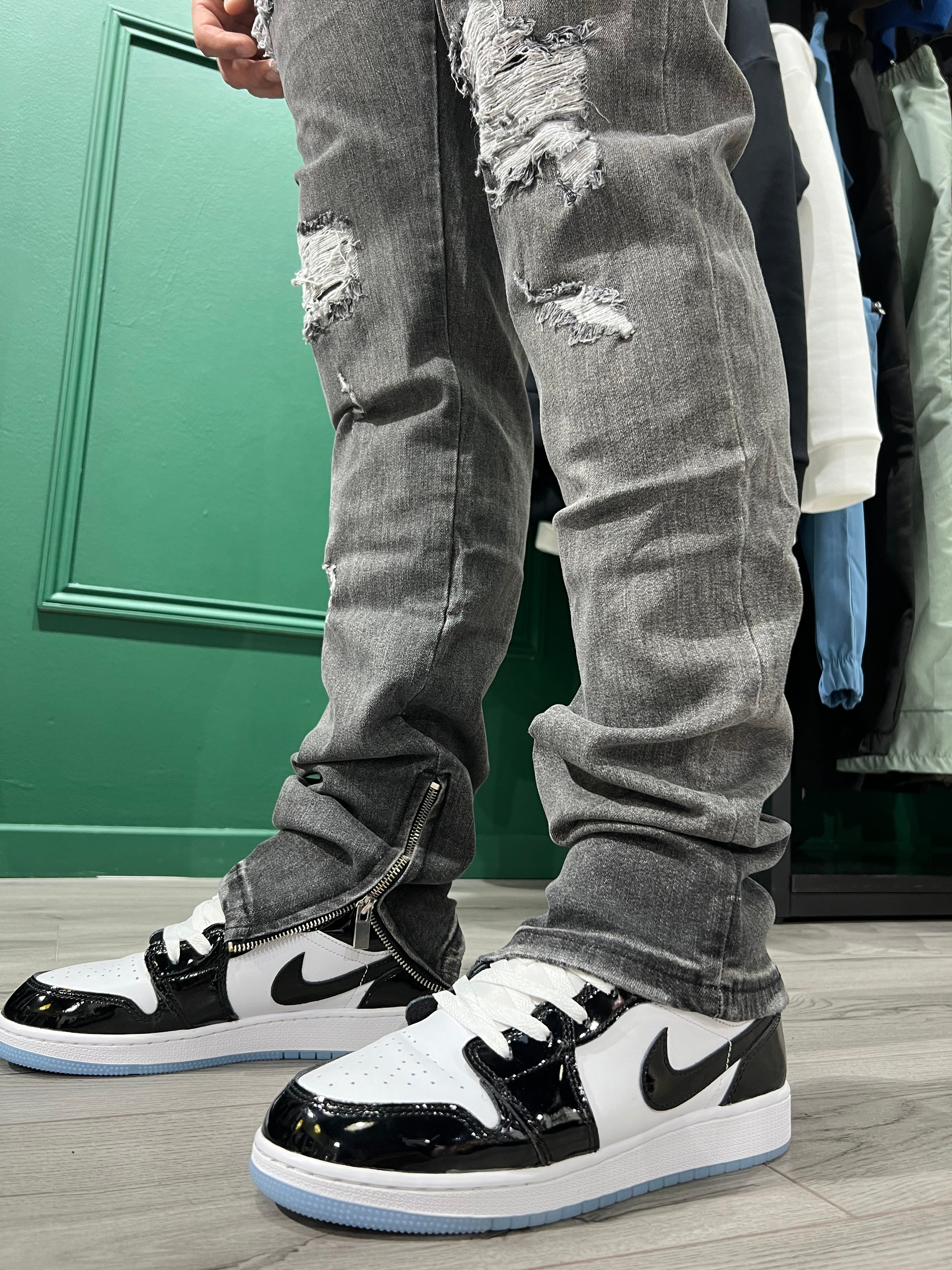 JEAN ZIPPÉ - GREY 0102 - HB STORE