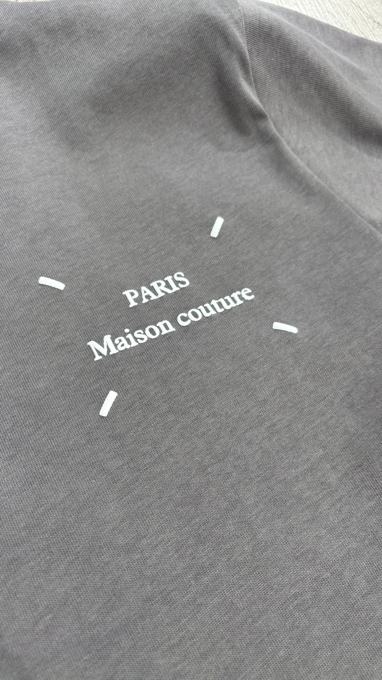 T-SHIRT -MAISON COUTURE