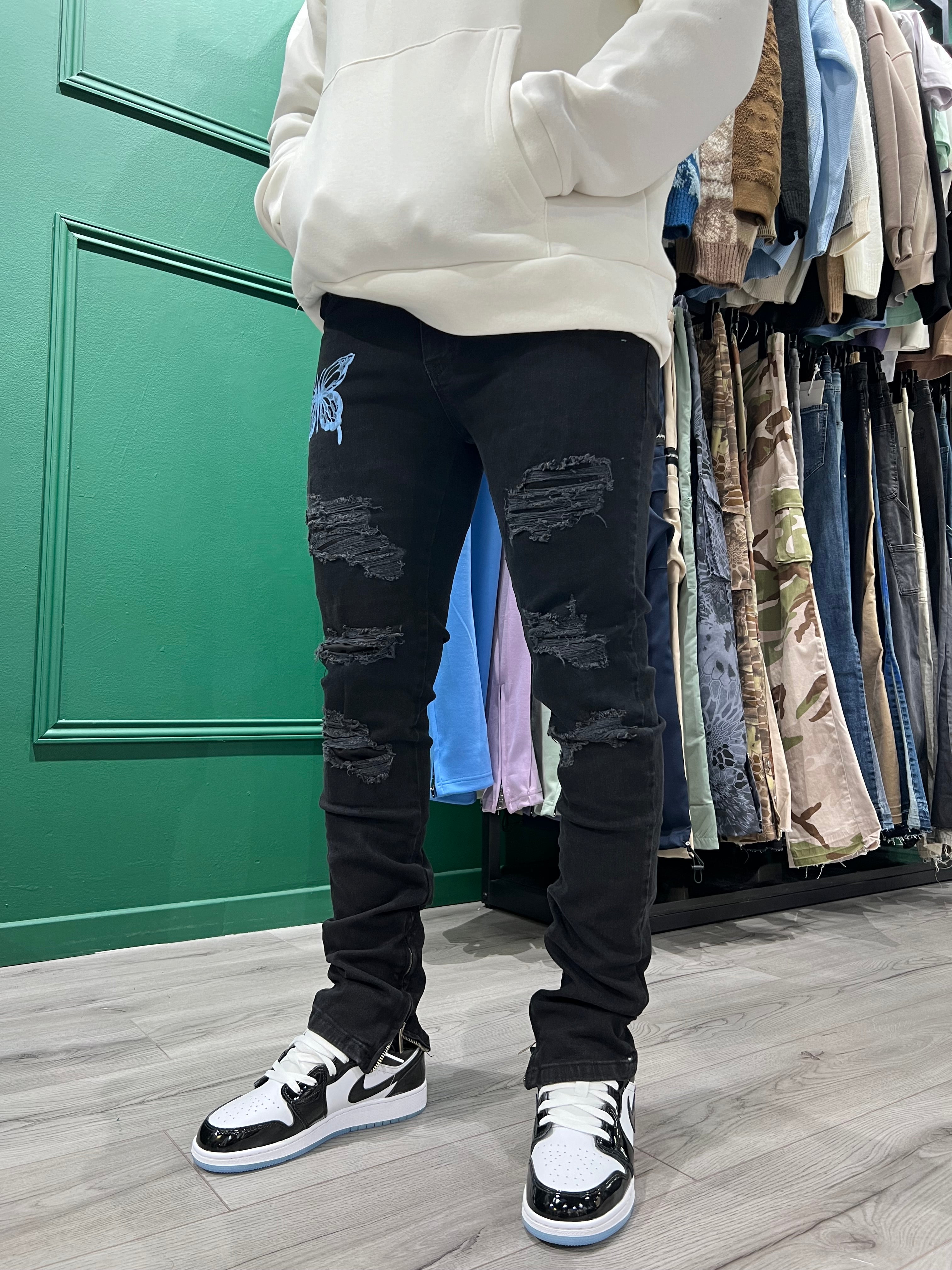 JEAN ZIPPÉ - FLY - HB STORE
