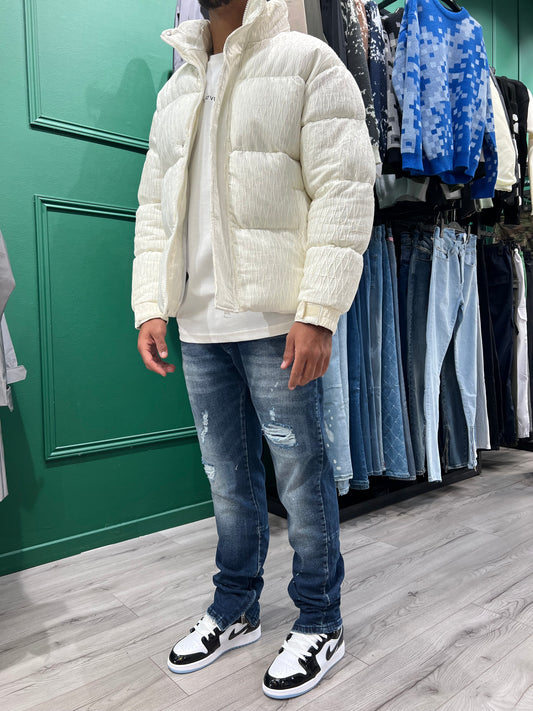 CHAQUETA DE PLUMAS MATTHIAS - BLANCO