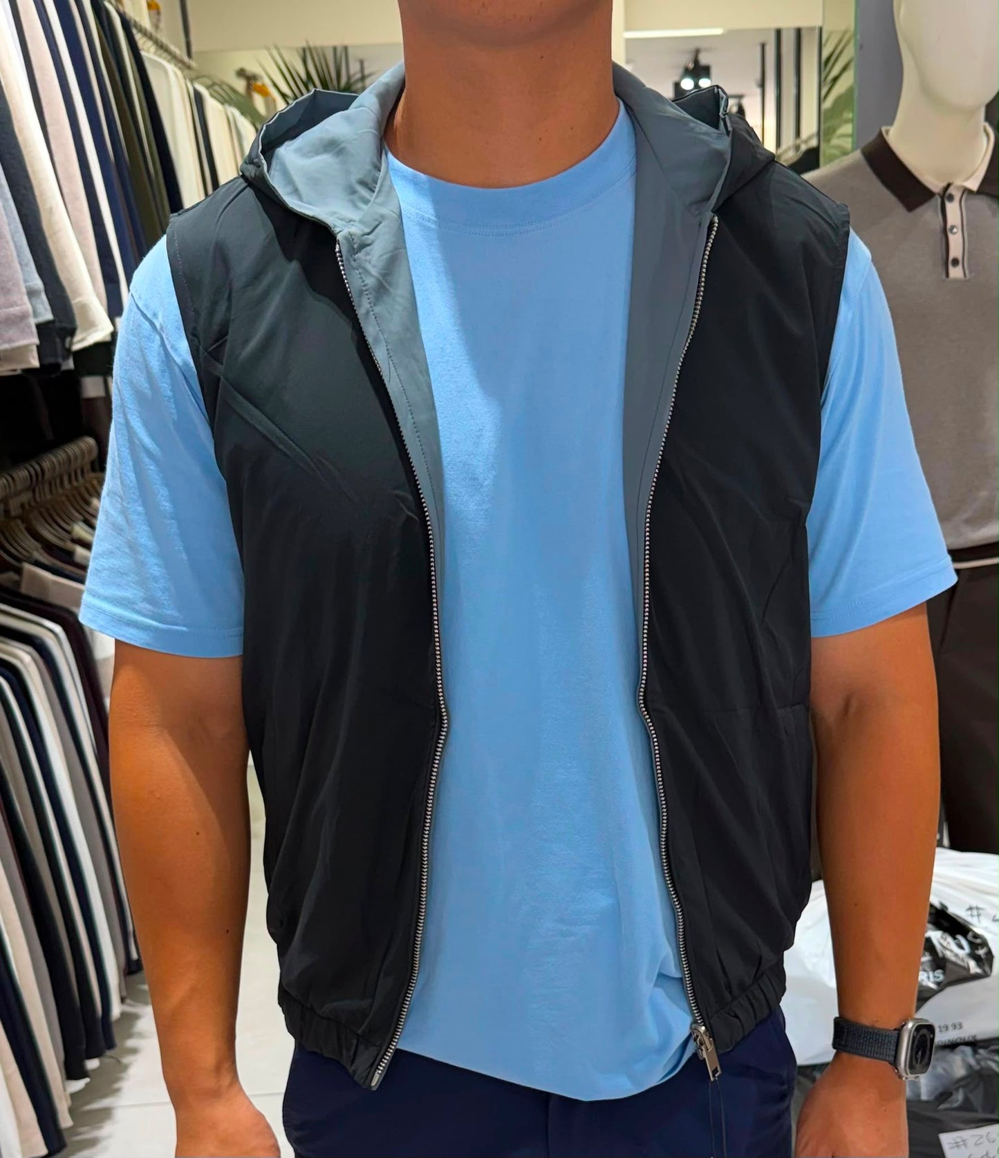 VESTE PRESTIGE / réversible CAPUCHE