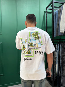 T-SHIRT L.A - BLANC