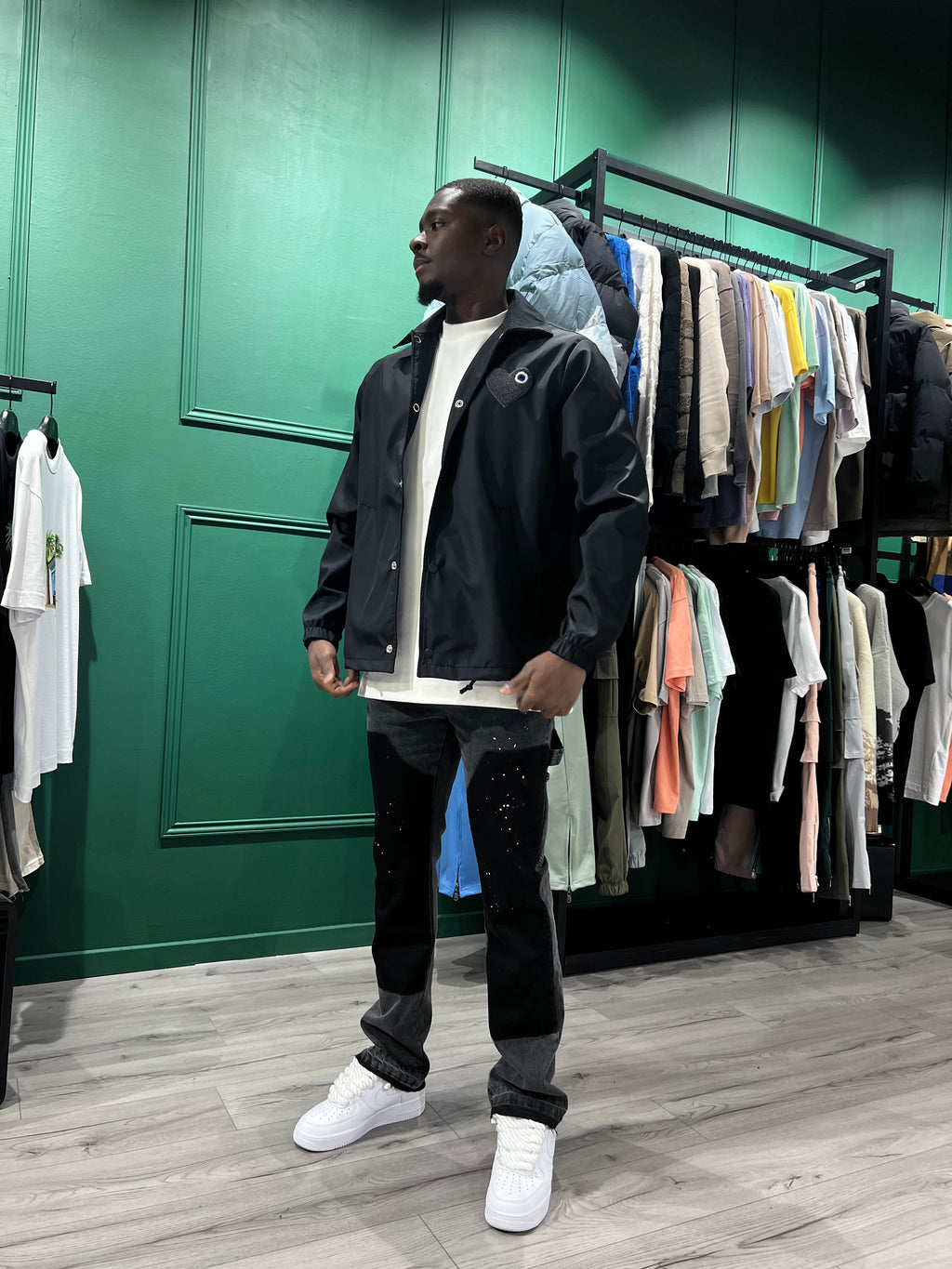 JEAN LONDON - BLACK/GREY - HB STORE