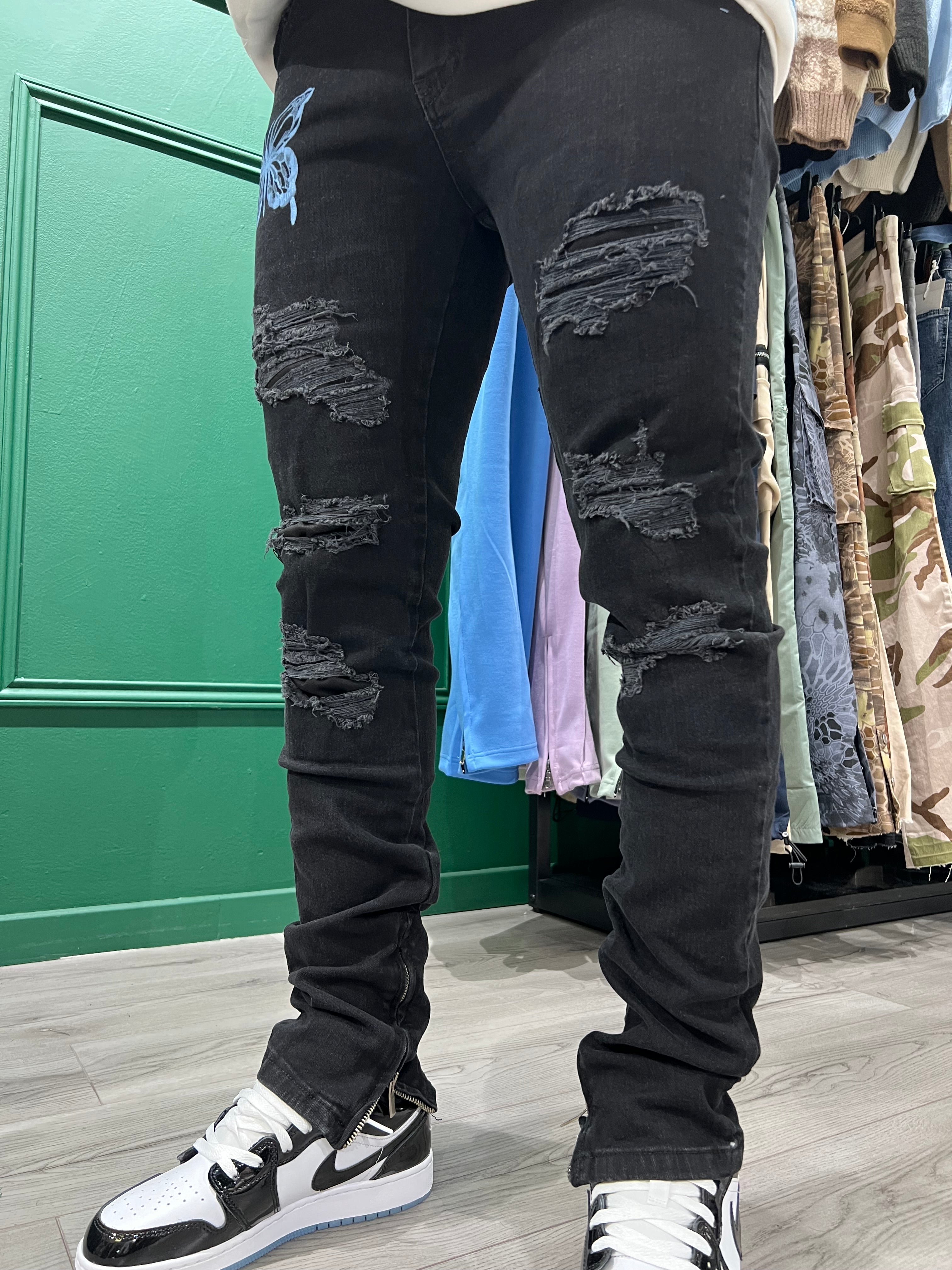 JEAN ZIPPÉ - FLY - HB STORE