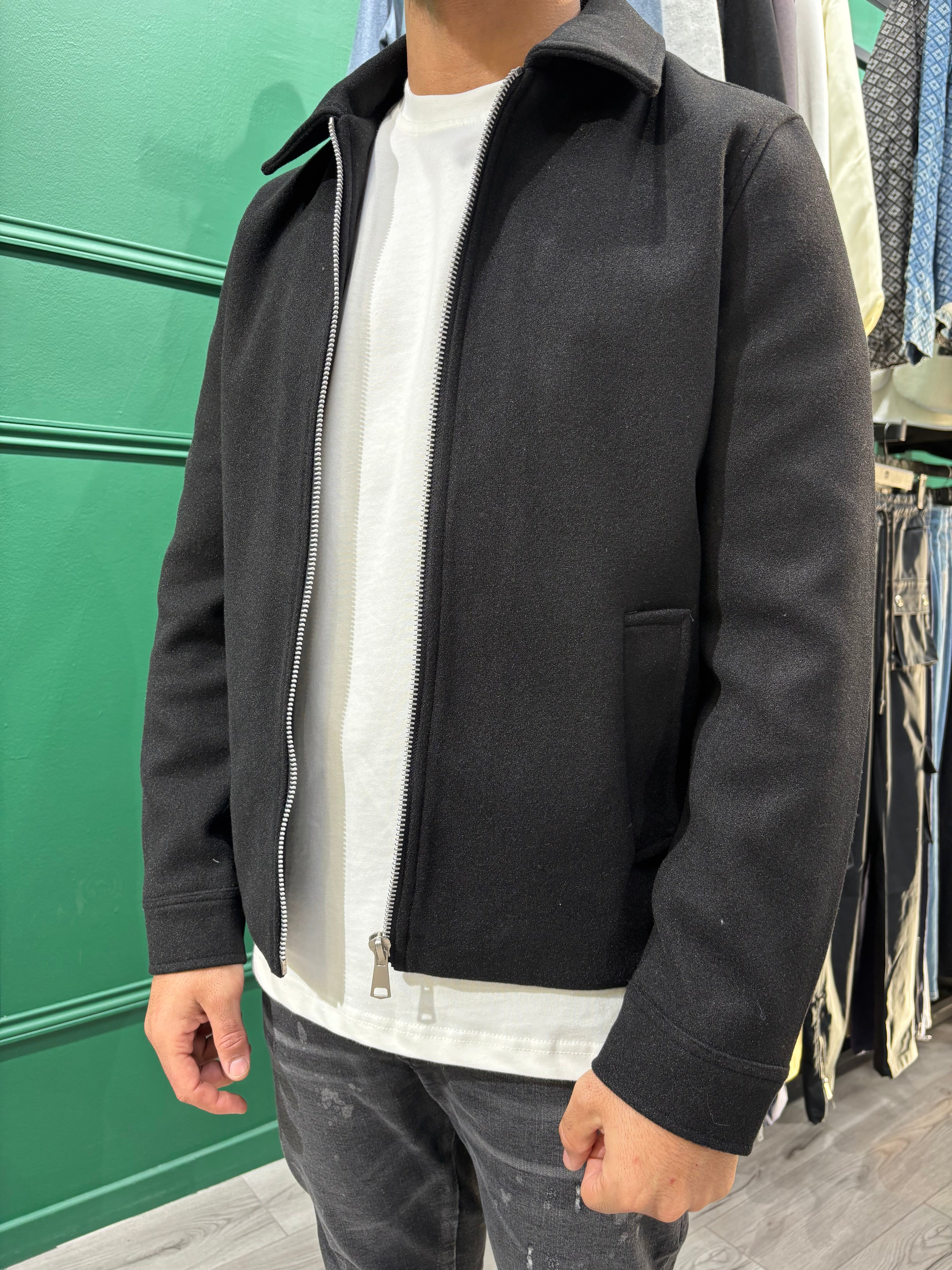 VESTE PRATO - BLACK