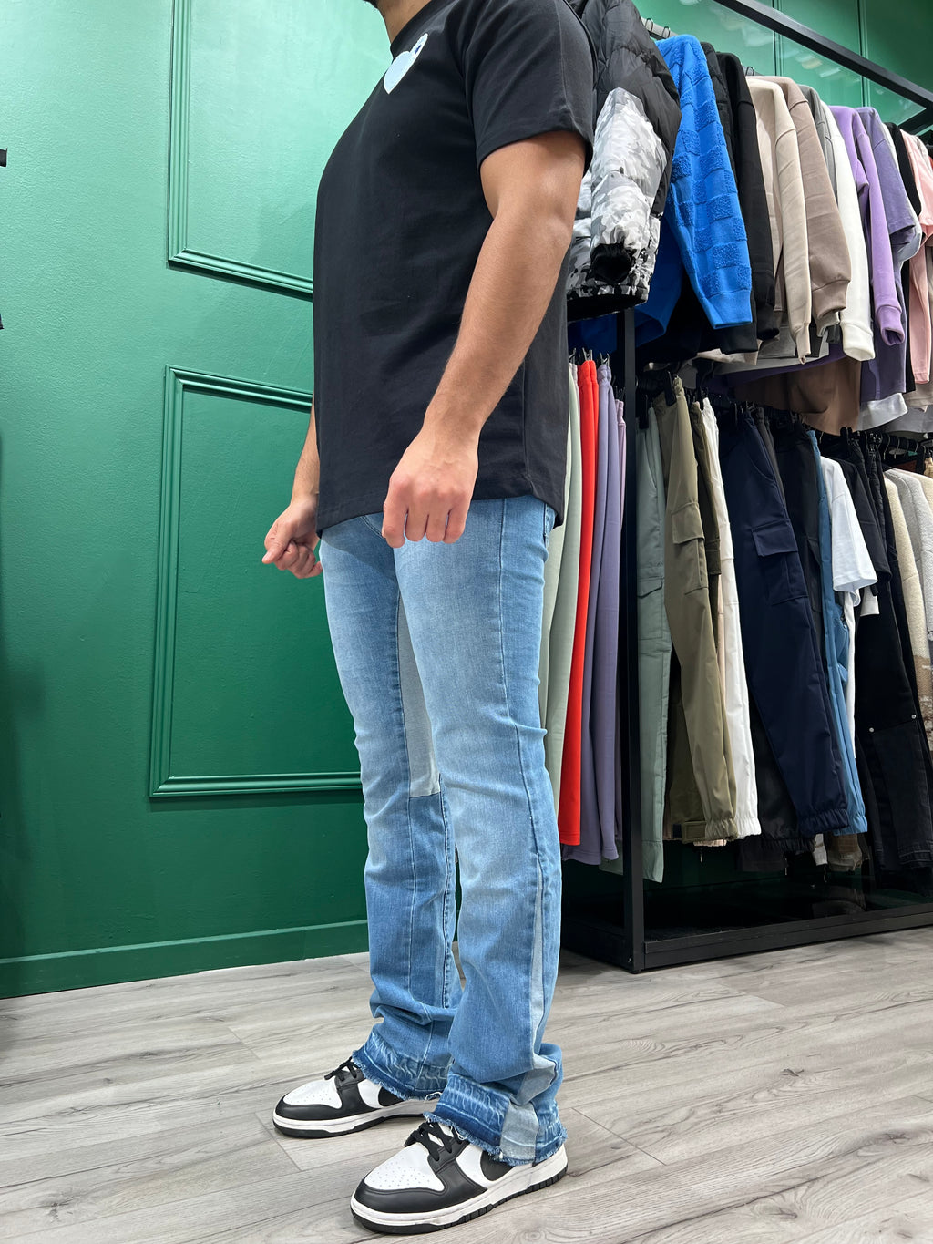 JEAN LONDON - BLEU A BANDE - HB STORE
