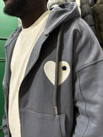 Lade das Bild in den Galerie-Viewer, VESTE TINDER - GREY/WHITE - HB STORE
