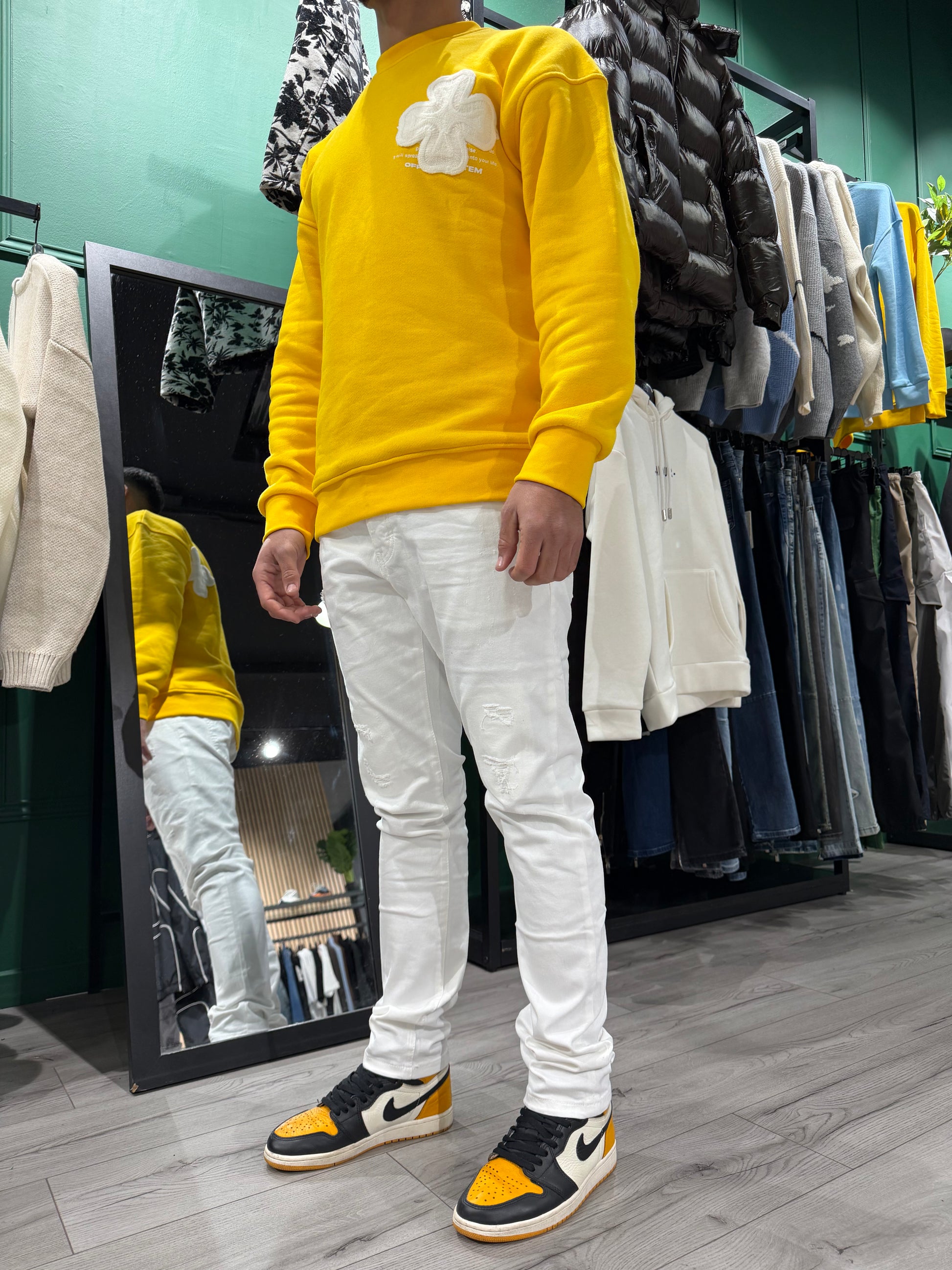 JEAN - WHITE SAMPLE - HB STORE