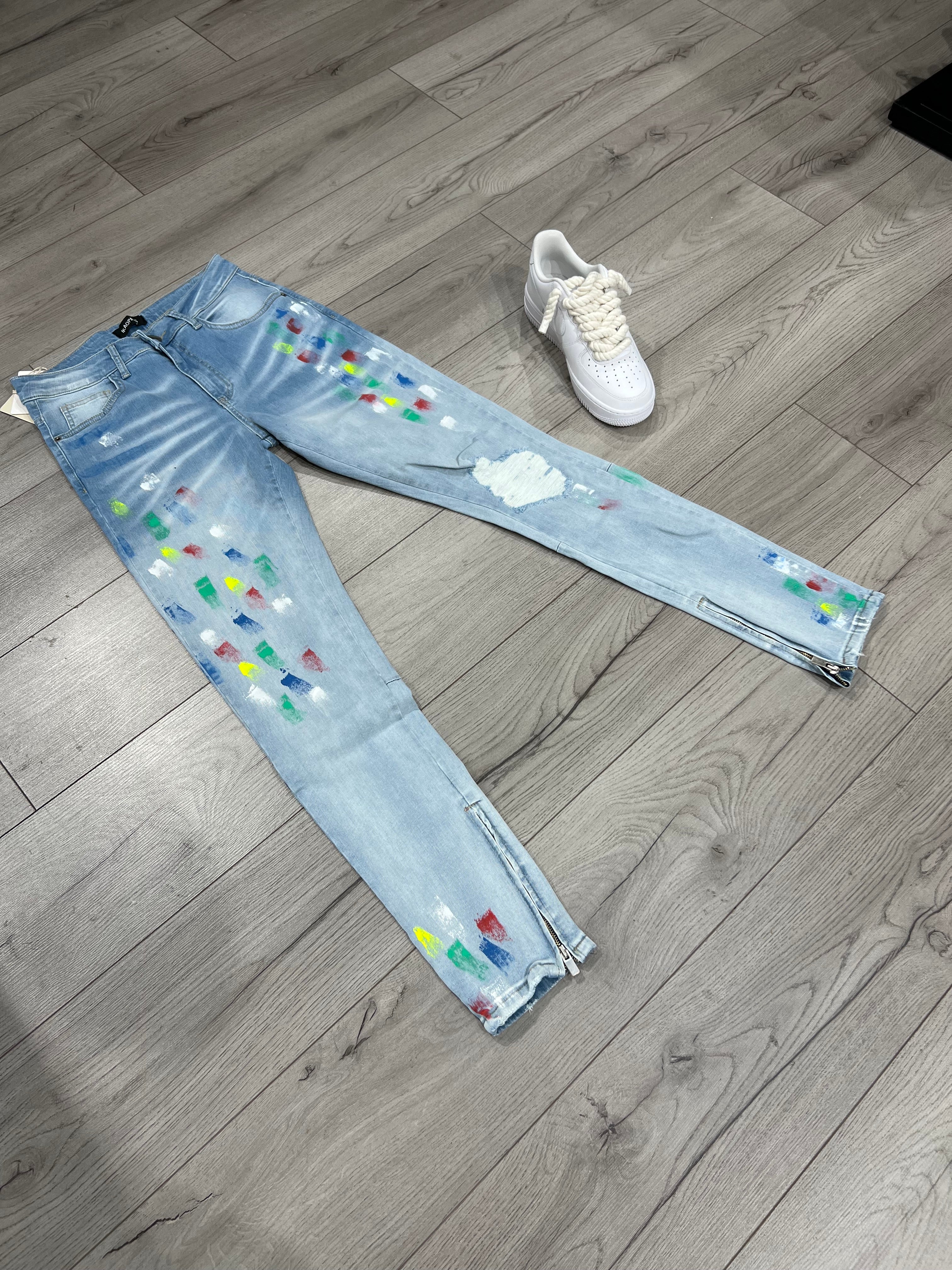 JEAN ZIPPÉ - PAINT - HB STORE