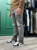 Cargar imagen en el visor de la galería, JEAN ZIPPÉ - GREY 0102 - HB STORE
