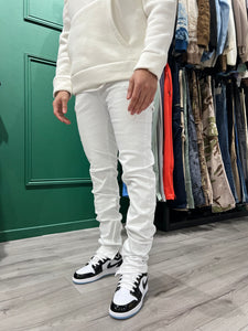 JEAN ZIPPÉ - WHITE - HB STORE