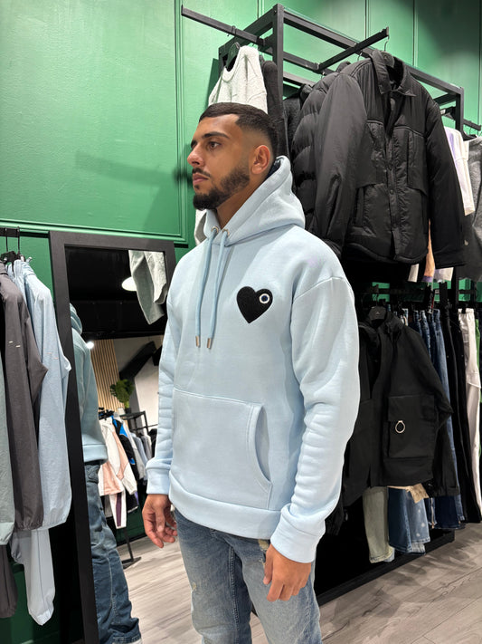 SWEAT TINDER -BLEU/NOIR