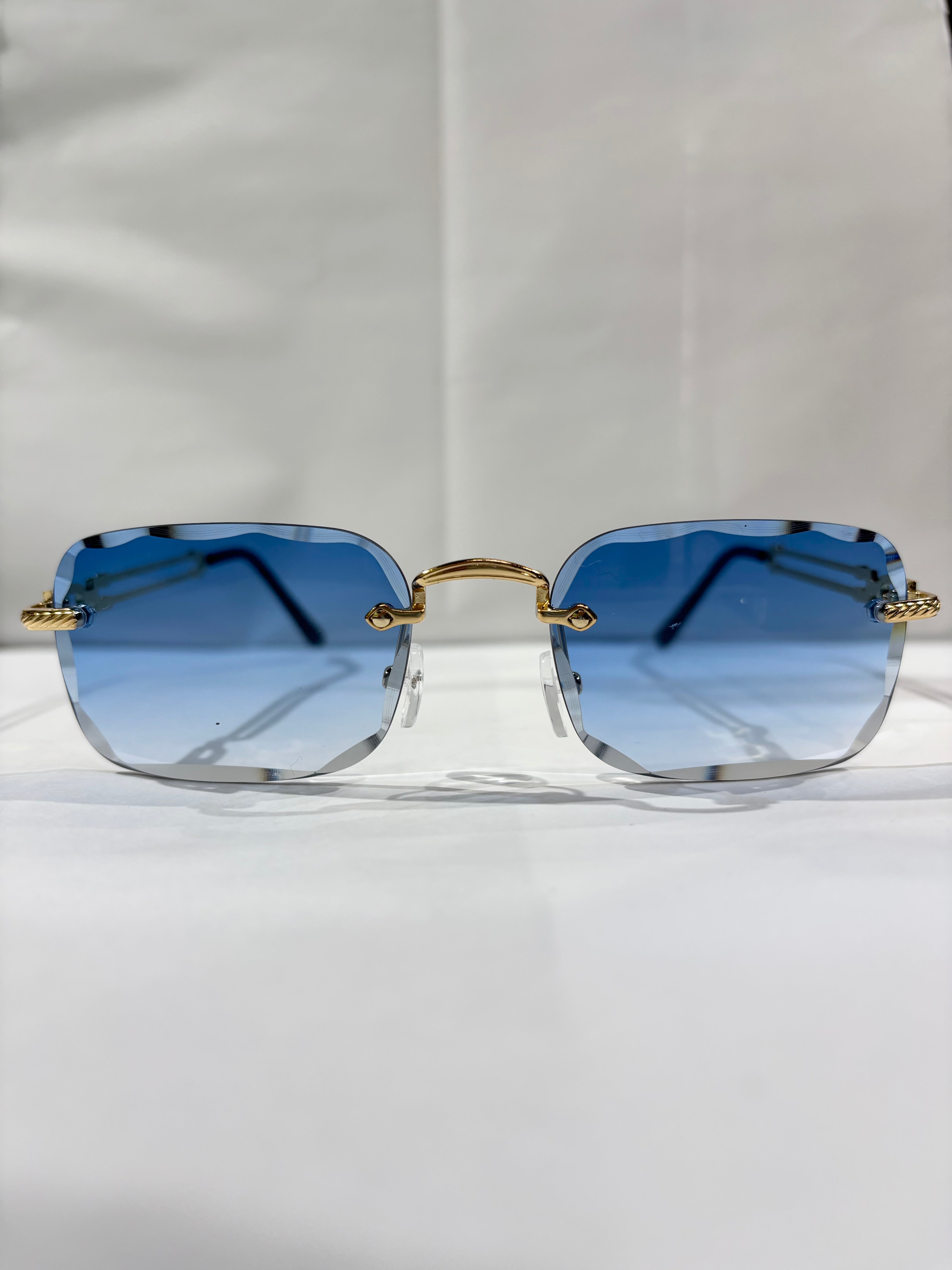 LUNETTE - BLUE GOLD