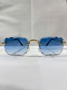 LUNETTE - BLUE GOLD