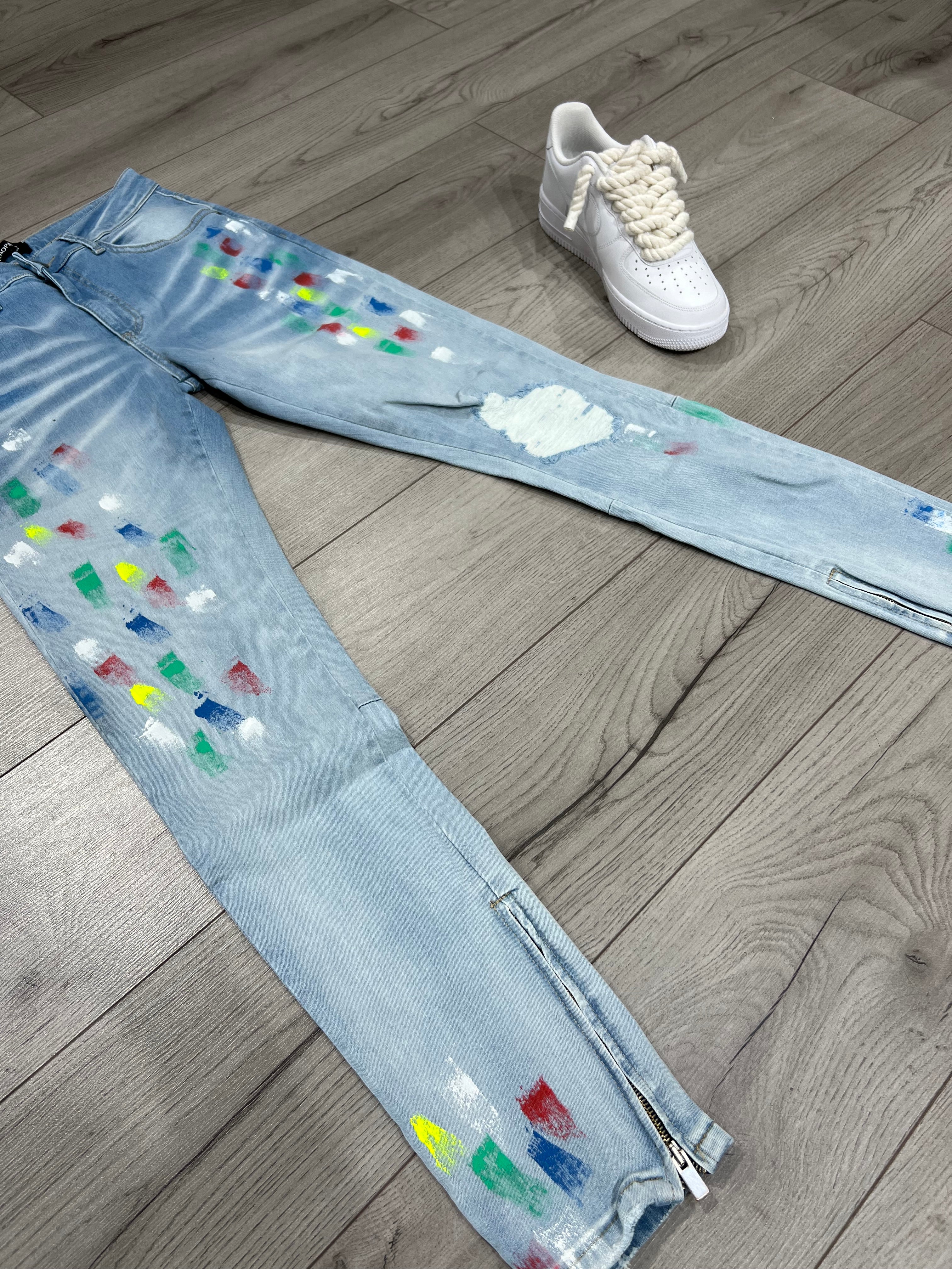 JEAN ZIPPÉ - PAINT - HB STORE