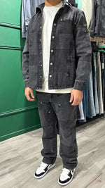 Charger l&#39;image dans la galerie, ENSEMBLE DAMIER - BLACK - HB STORE
