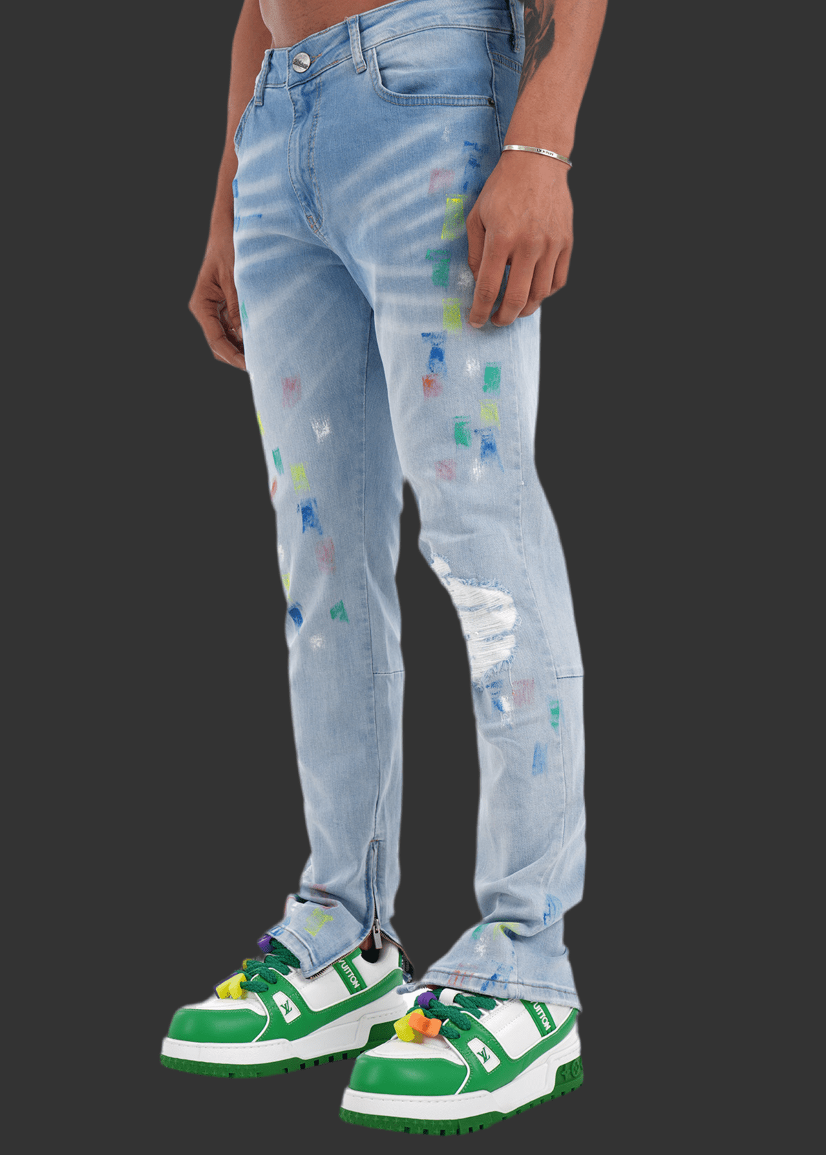 JEAN ZIPPÉ - PAINT - HB STORE
