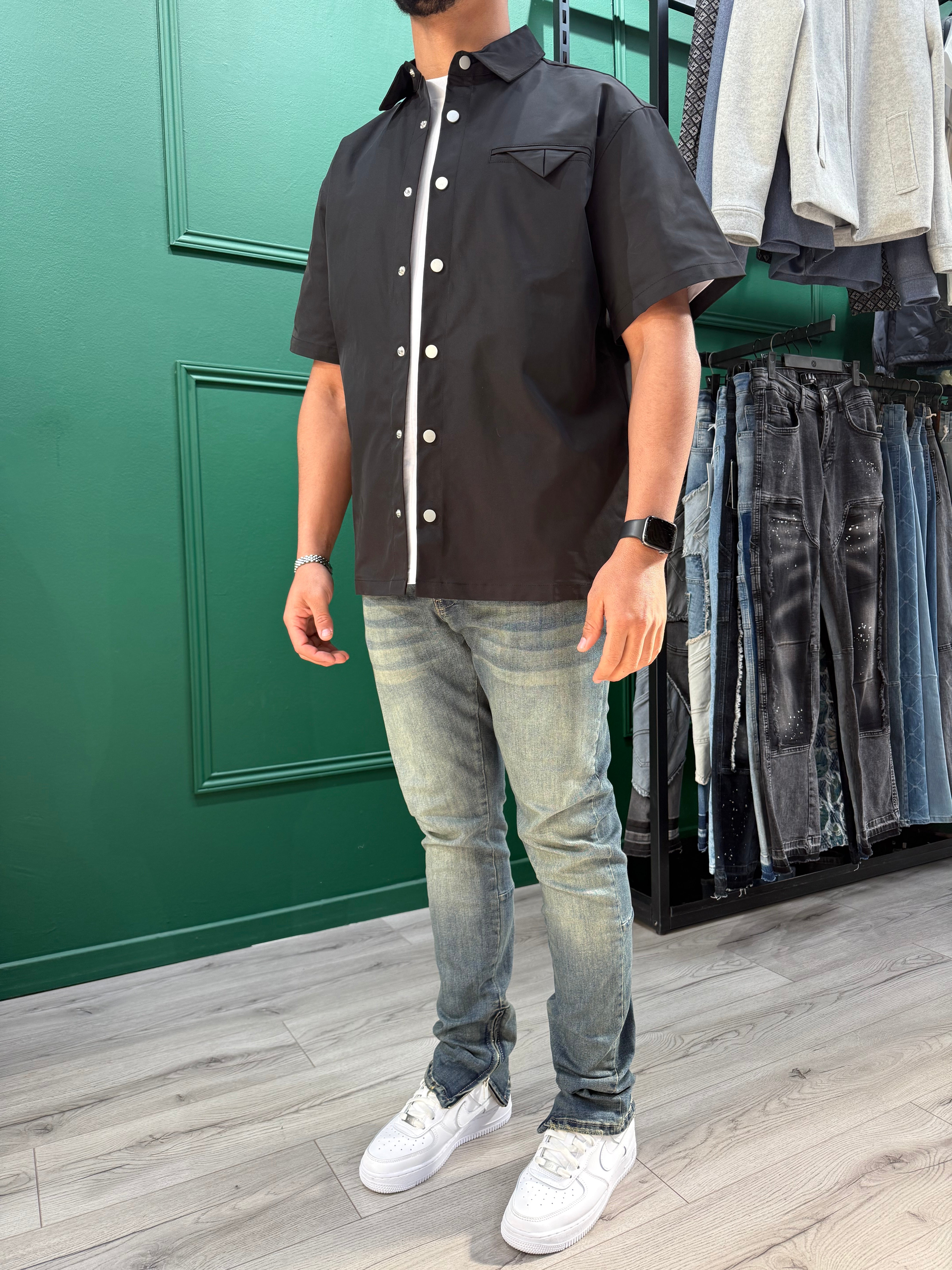 CHEMISE EGAN - NOIR