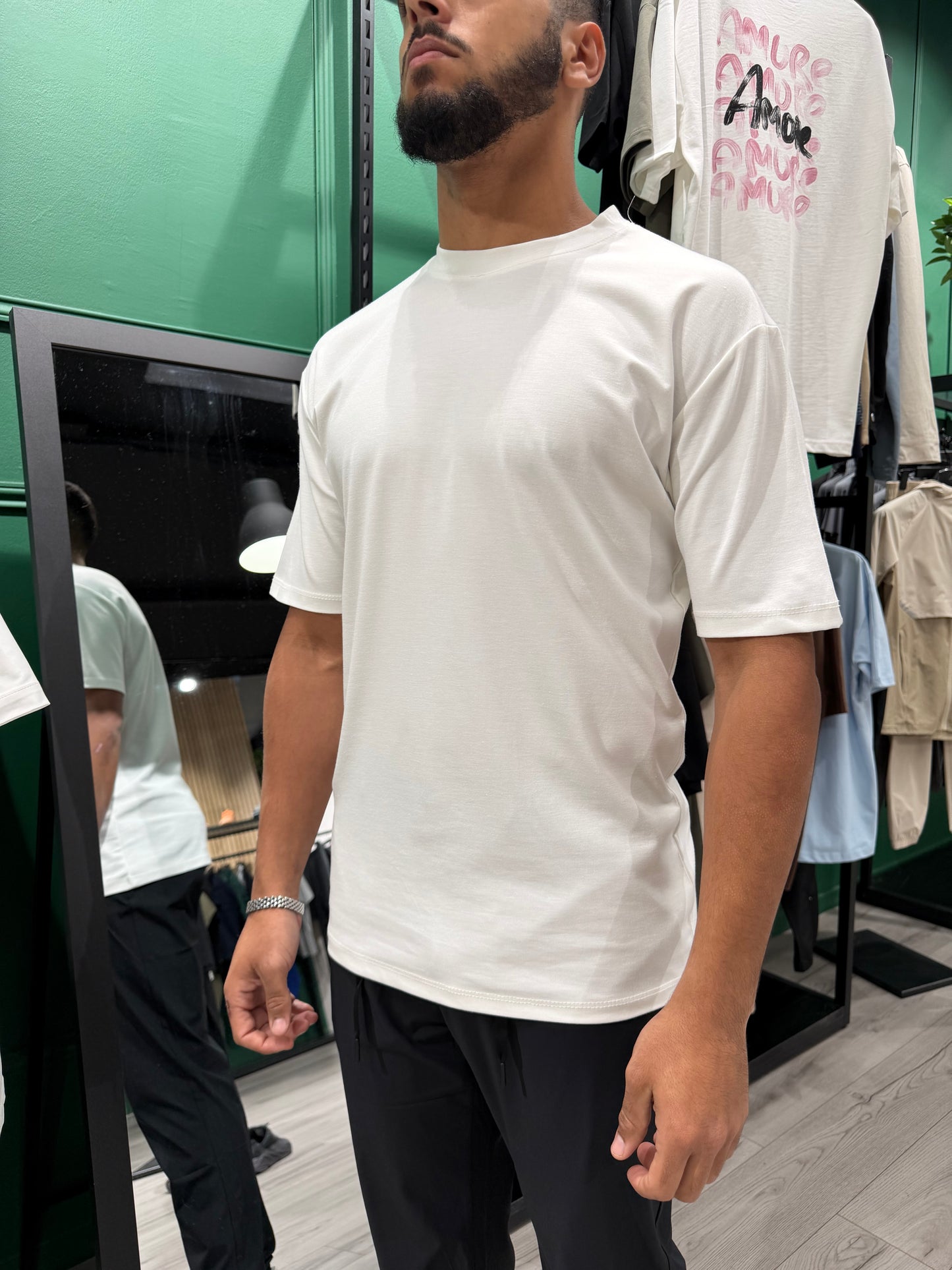 T-SHIRT LUXE PRESTIGE / SS MANCHE