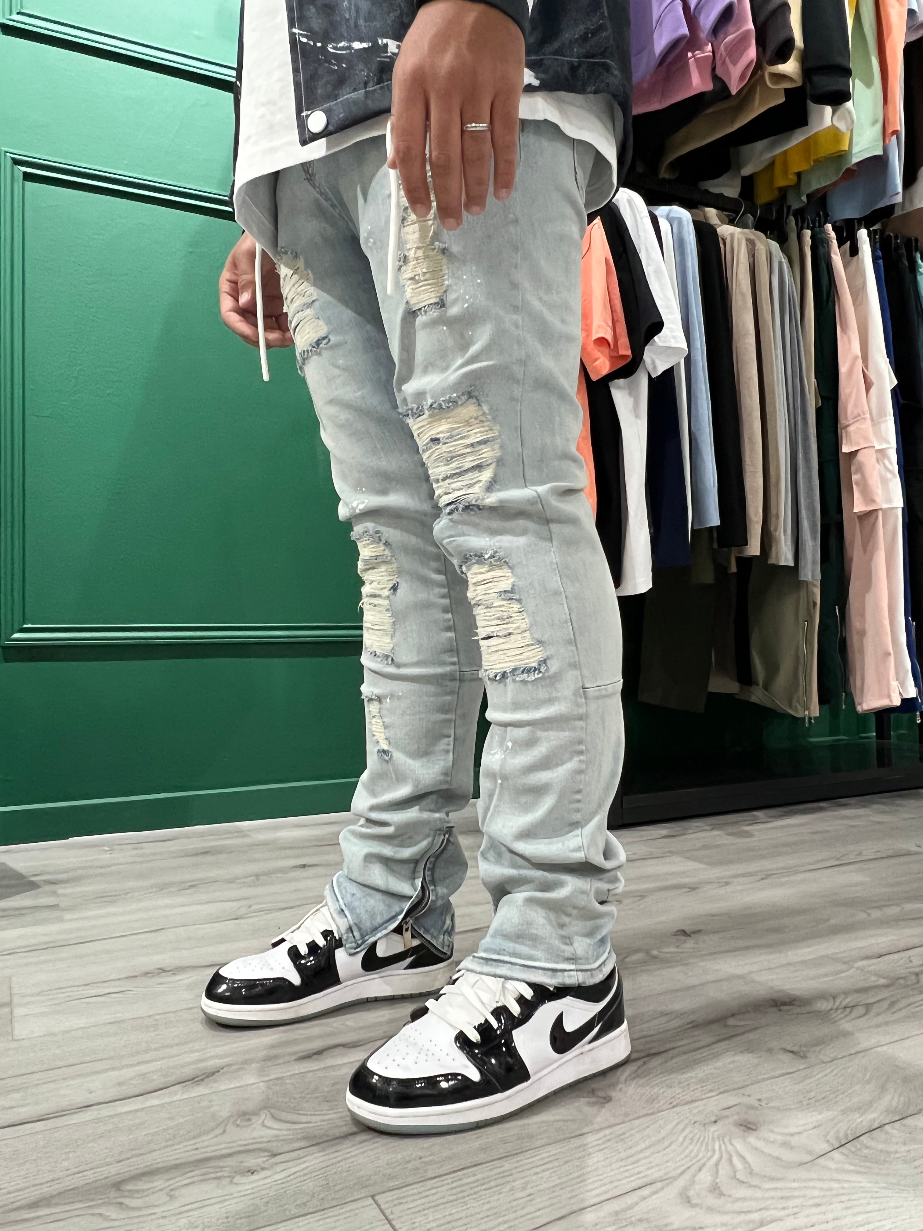 JEAN ZIPPÉ - B01 - HB STORE