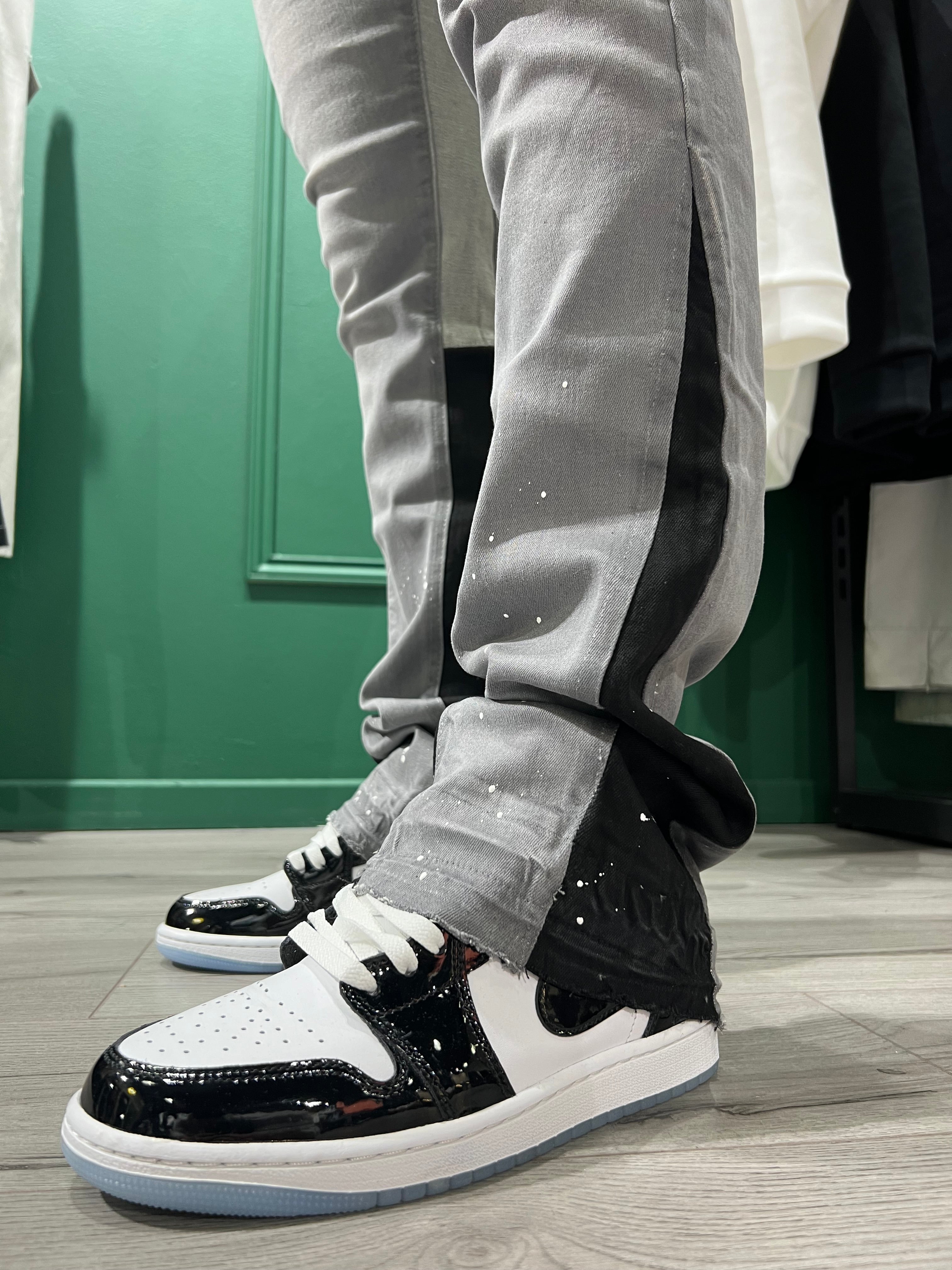 JEAN LONDON - GREY/BLACK - HB STORE