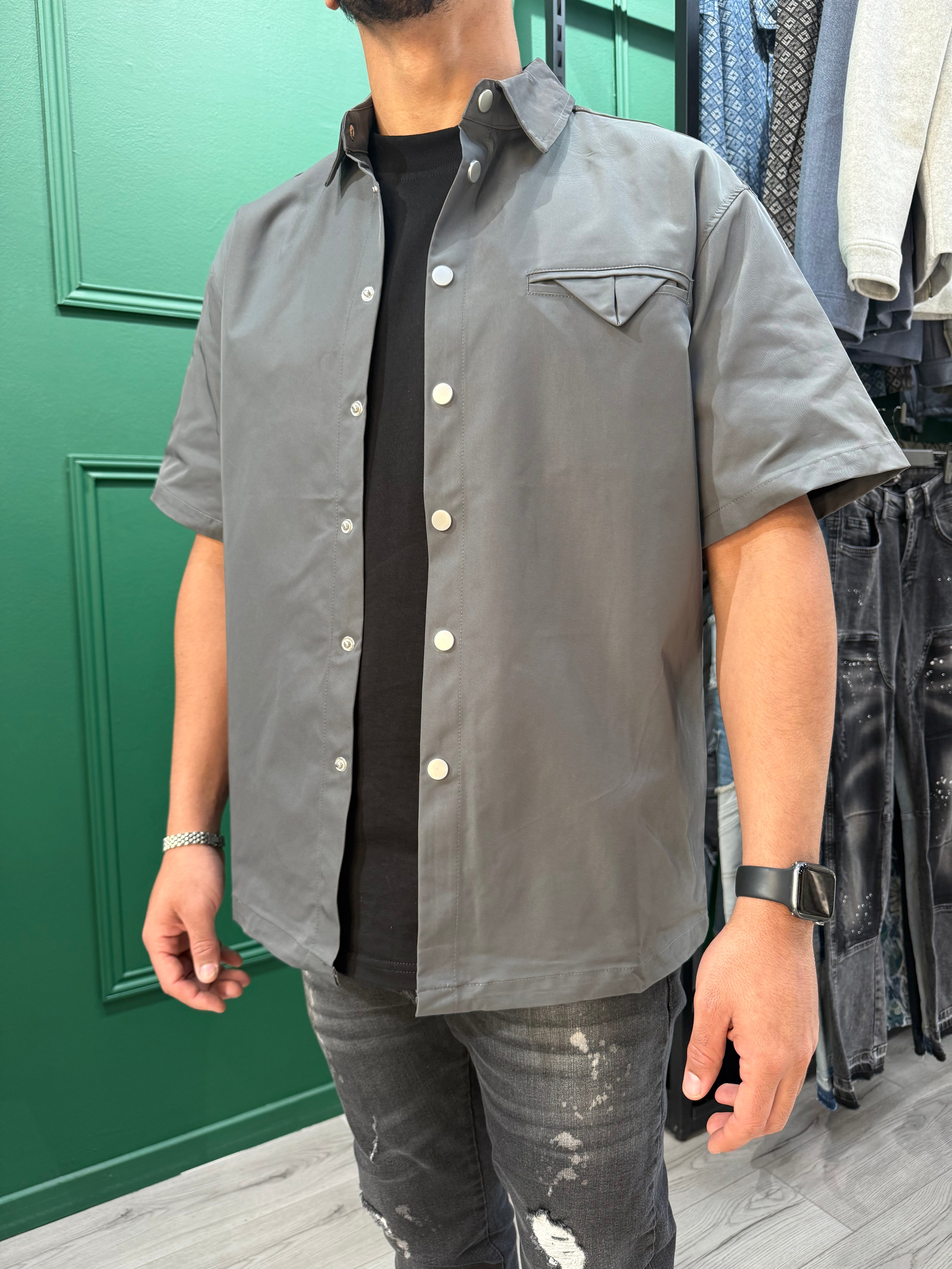 CHEMISE EGAN - GRIS