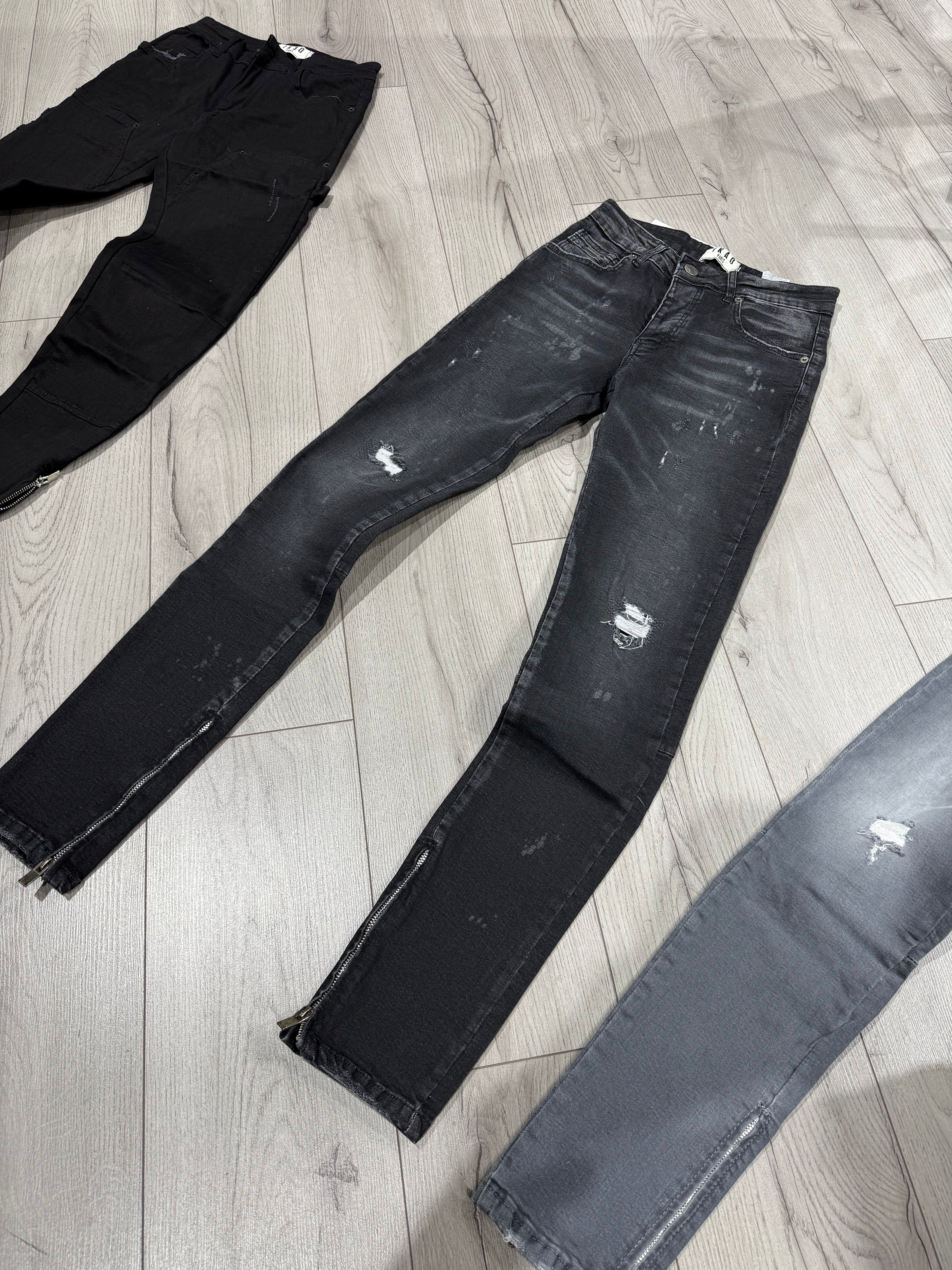JEAN ZIPPÉ - BLACKB - HB STORE