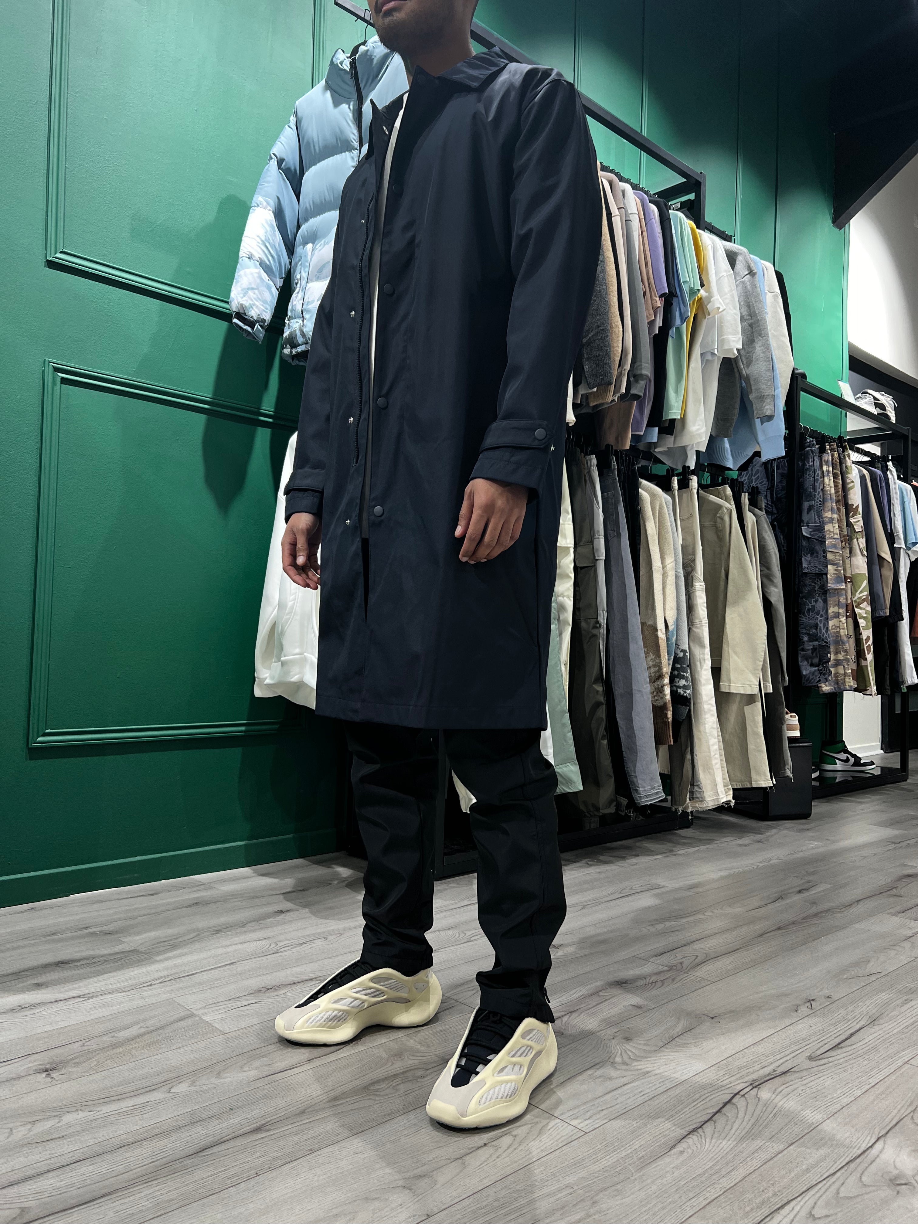 VESTE LONGUE - DARK BLUE