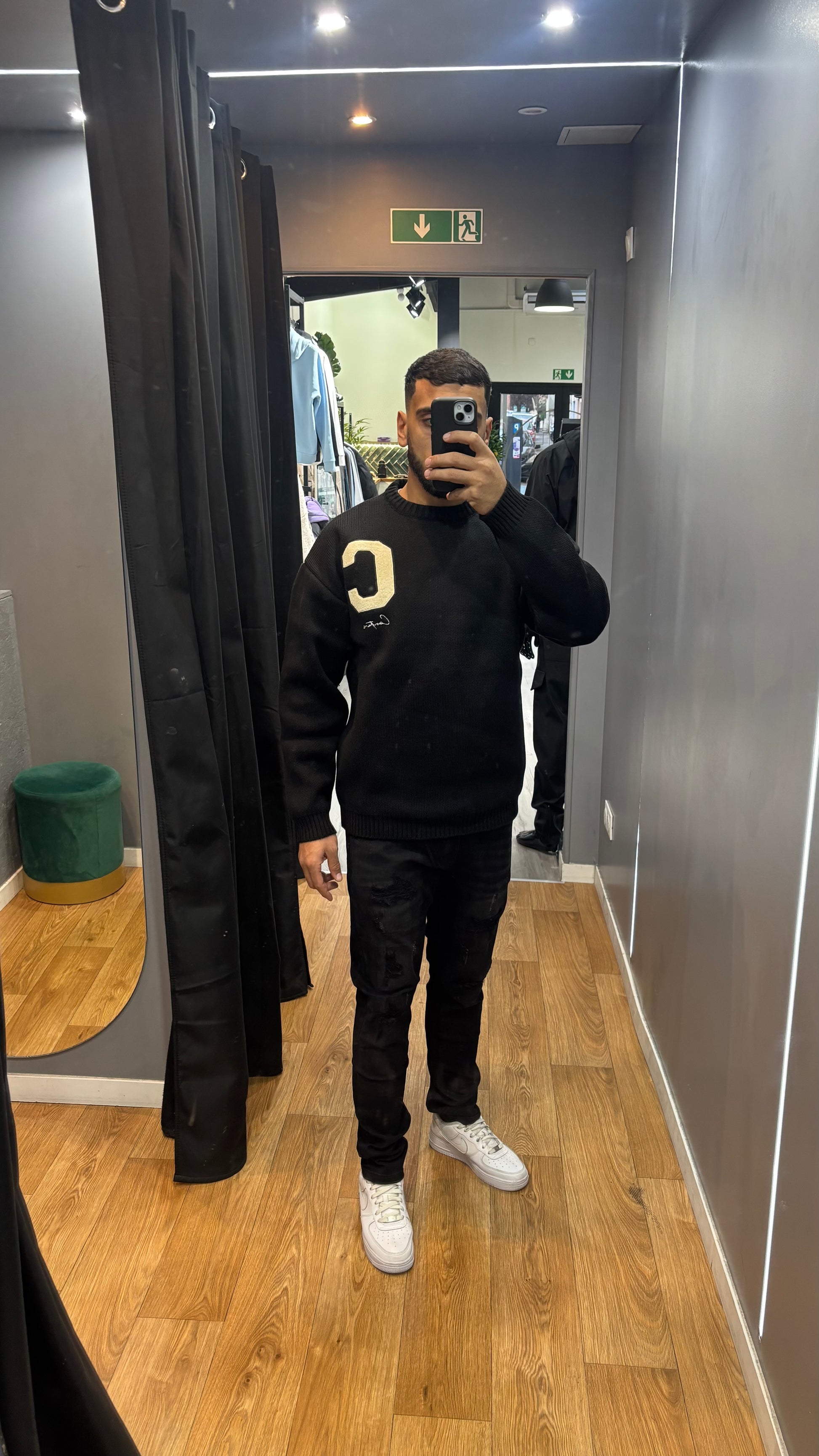 JEAN - BLACK SAMPLE - HB STORE